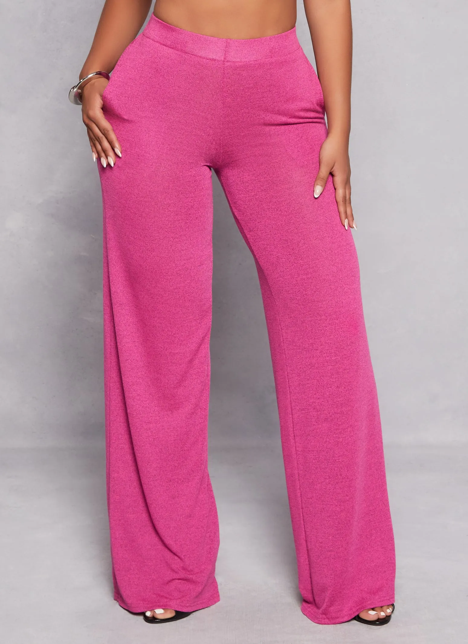 Daisy Brushed Knit Wide Leg Pants sold by Rainbow product image thumbnail 2