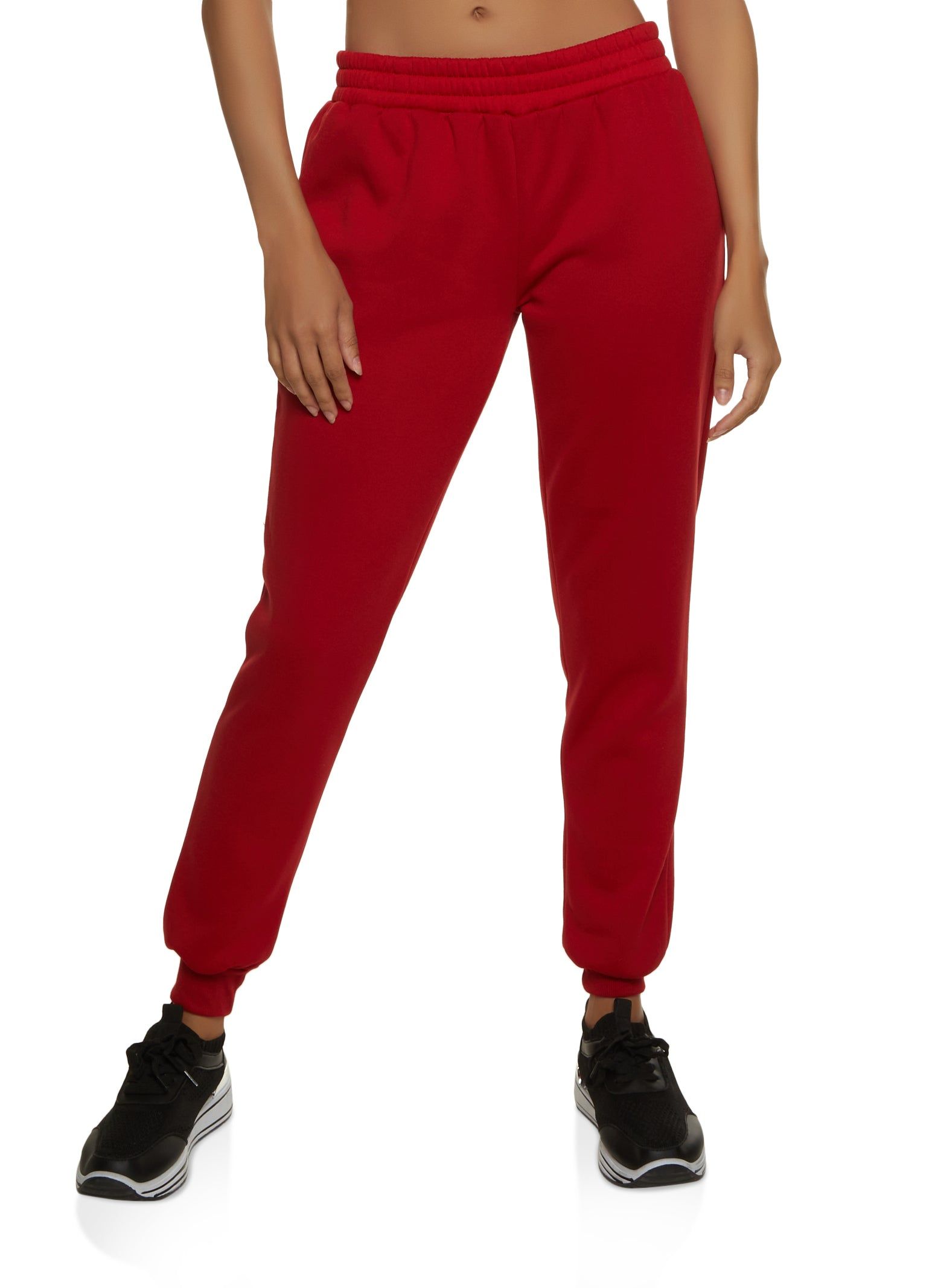 Elastic Waist Fleece Joggers sold by Rainbow