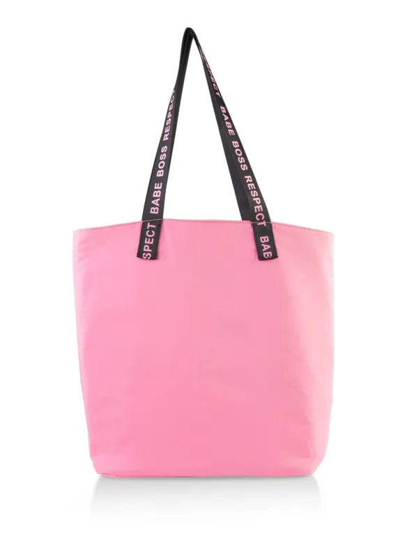 Zip Tote Handbag sold by Rainbow