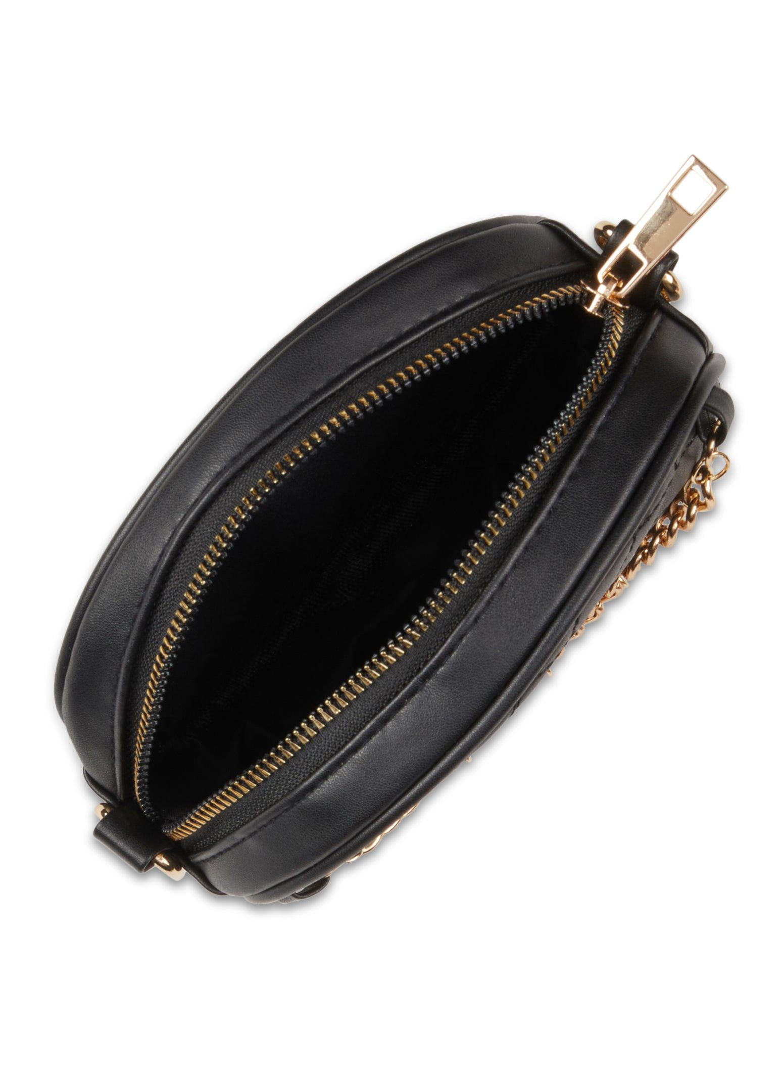 Chain Heart Charm Quilted Crossbody Bag sold by Rainbow product image thumbnail 5