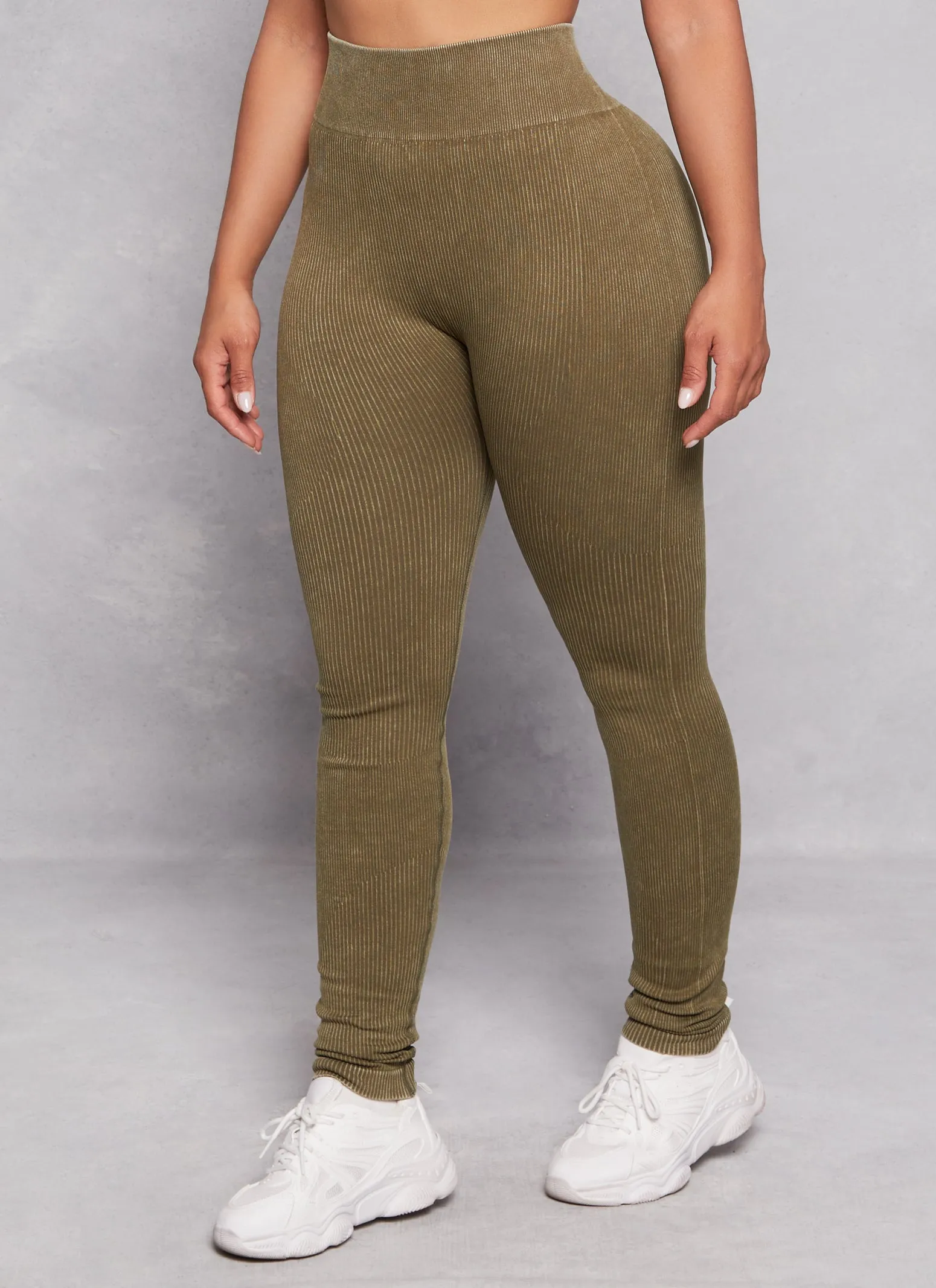 Compression Rib Seamless Leggings sold by Rainbow product image thumbnail 2