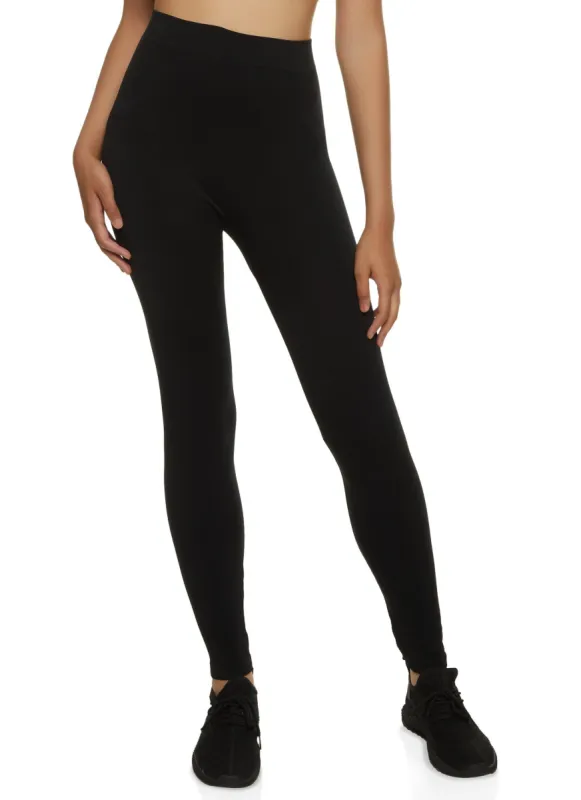 Basic High Waist Seamless Leggings sold by Rainbow