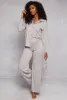 Ribbed High Waisted Wide Leg Pants sold by Rainbow