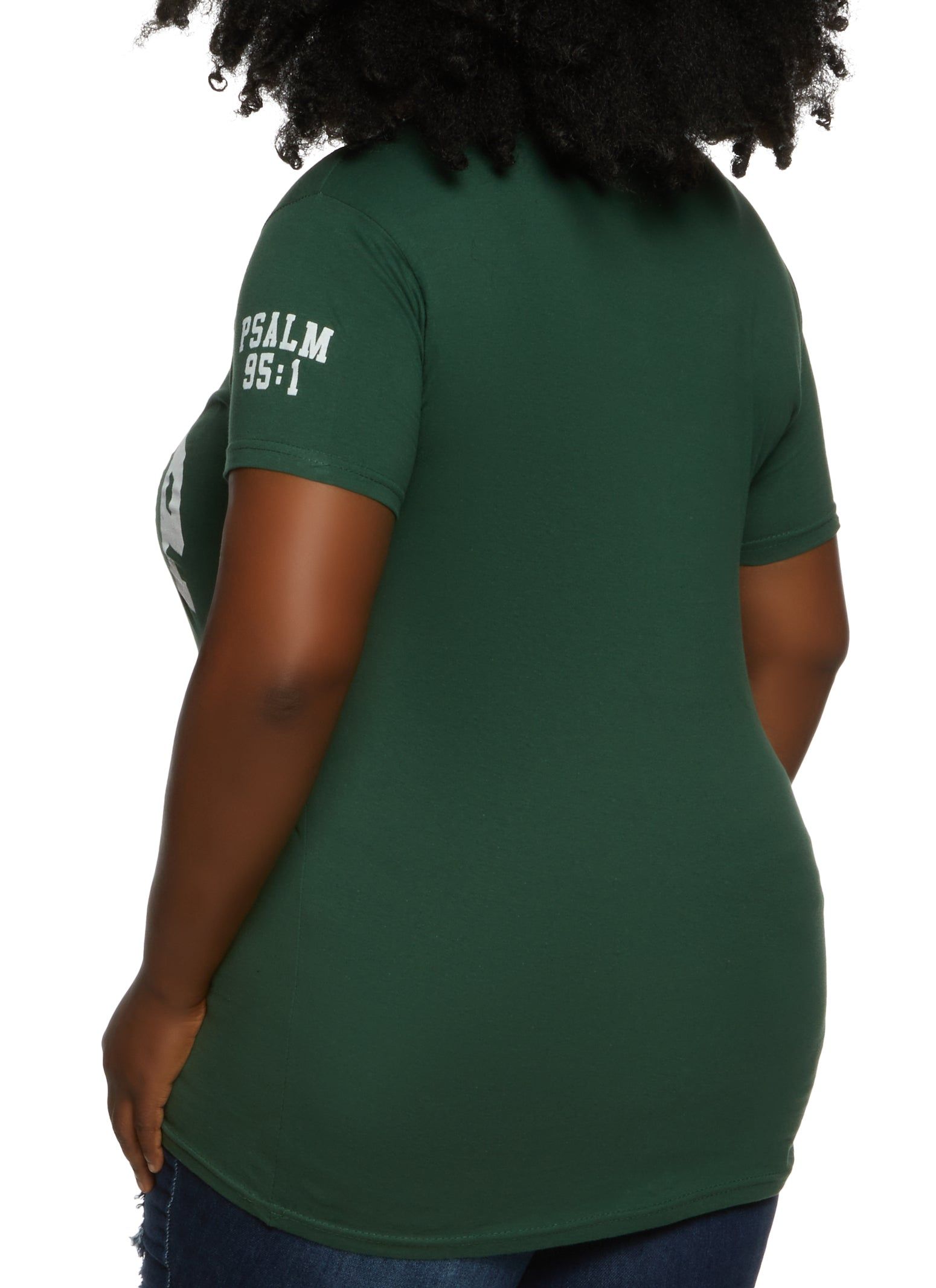 Plus Size Made To Worship Graphic Tee sold by Rainbow product image thumbnail 2