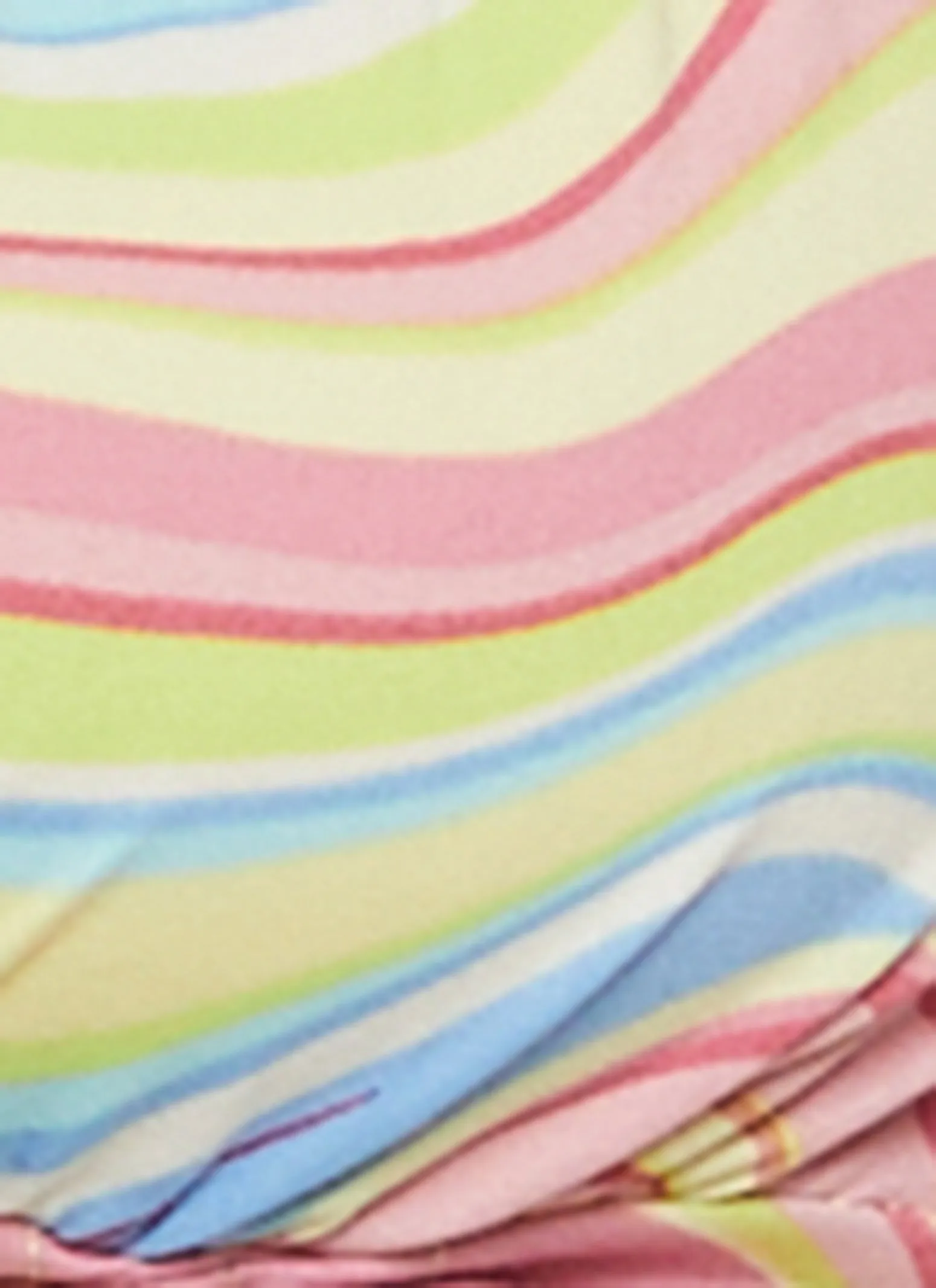 Almost Famous Printed Ruched Off the Shoulder Crop Top sold by Rainbow product image thumbnail 3