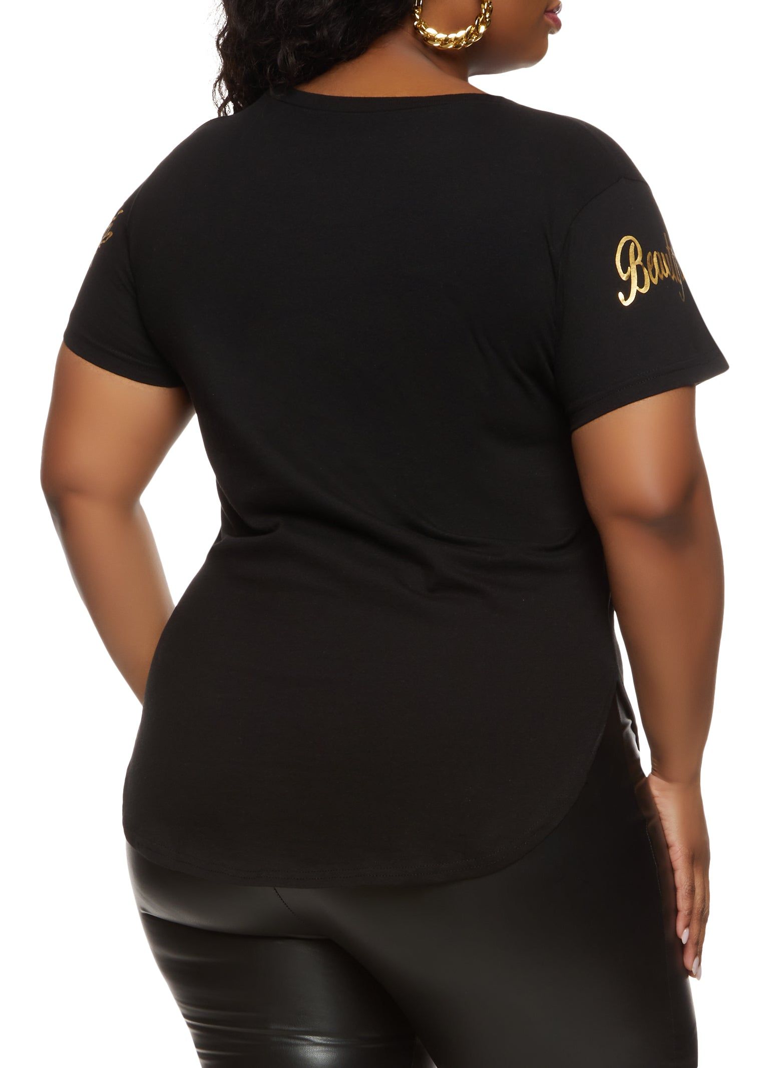 Plus Size Be Your Own Kind Of Beautiful Tee sold by Rainbow product image thumbnail 2