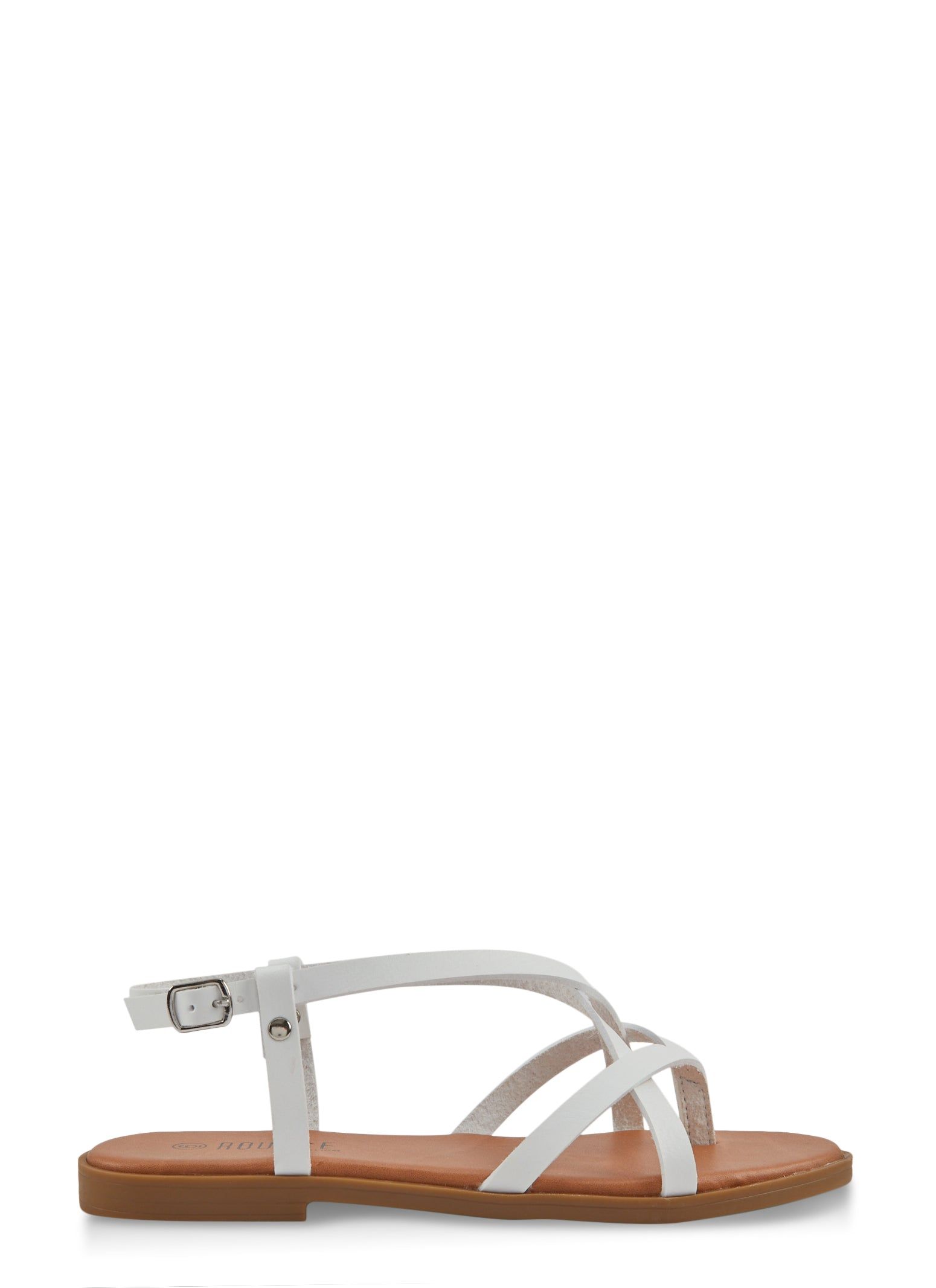 Toe Loop Caged Flat Sandals sold by Rainbow product image thumbnail 2