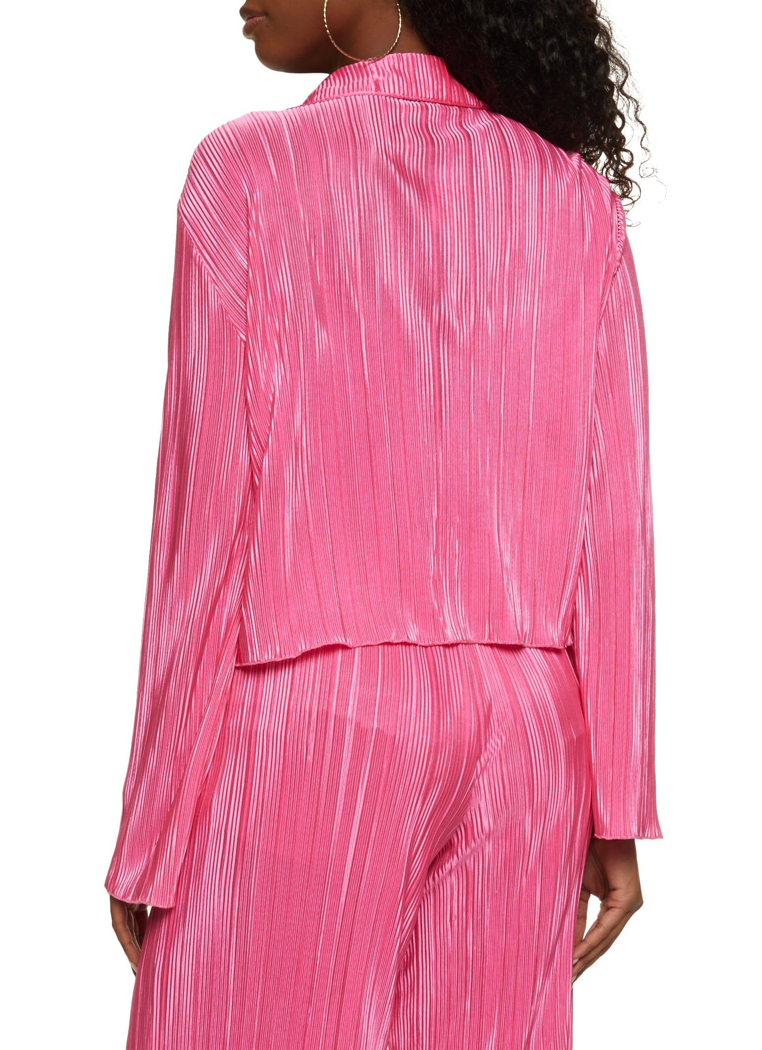 Plisse Button Front Top sold by Rainbow product image thumbnail 3