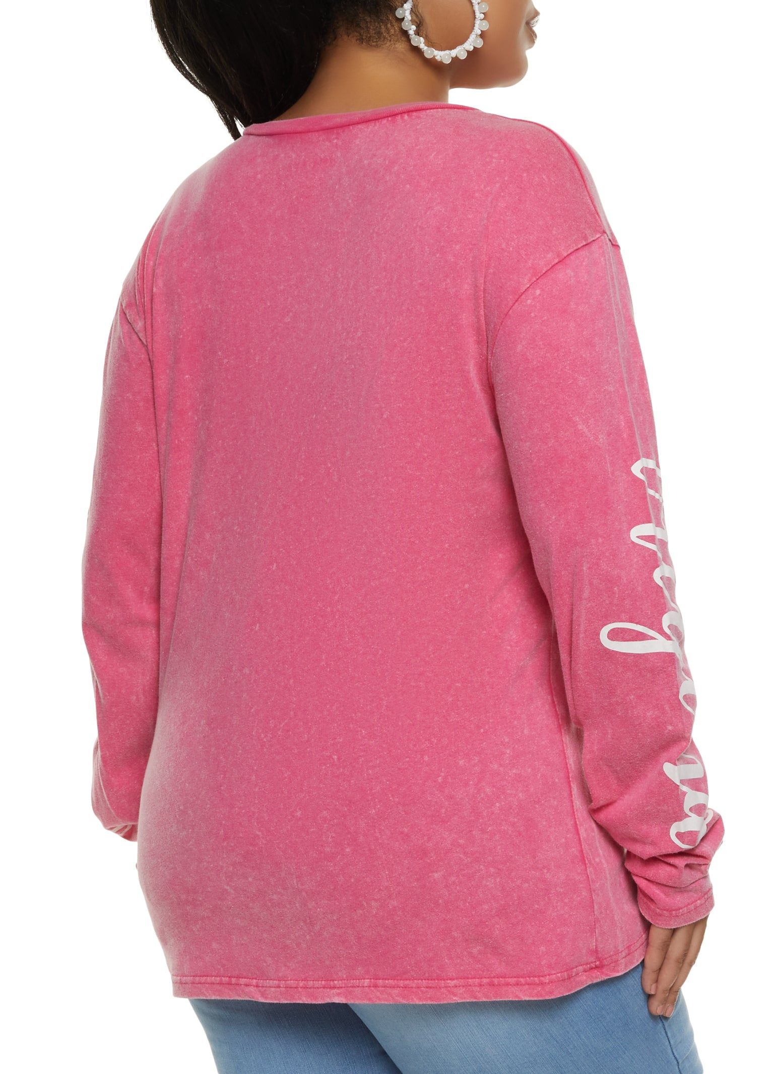 Plus Size Original Long Sleeve Graphic Tee sold by Rainbow product image thumbnail 2