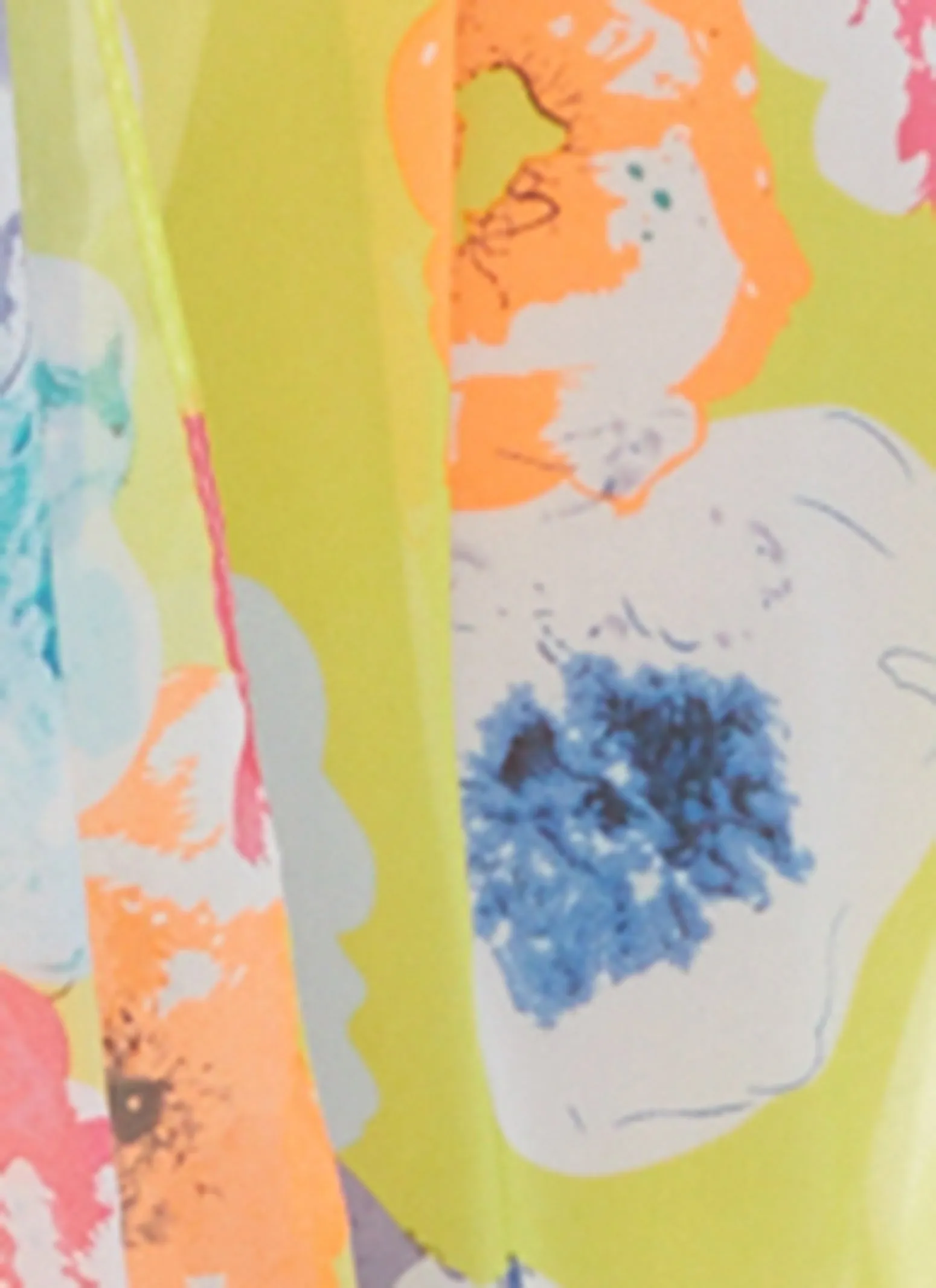 Floral Print Swim Cover Up Kimono sold by Rainbow product image thumbnail 3