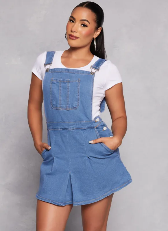 Daisy Denim Overall Dress made by Daisy