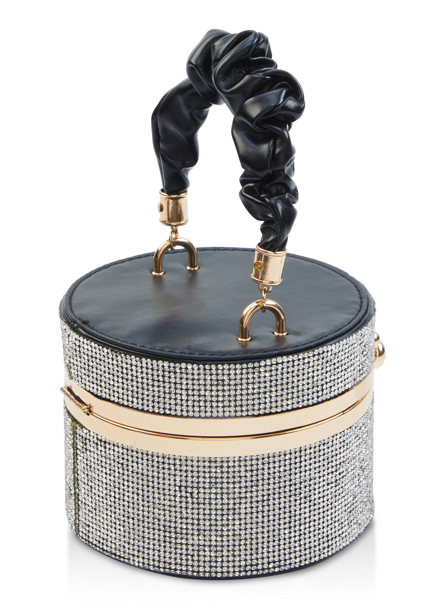 Rhinestone Mini Convertible Cylinder Bag sold by Rainbow product image thumbnail 3