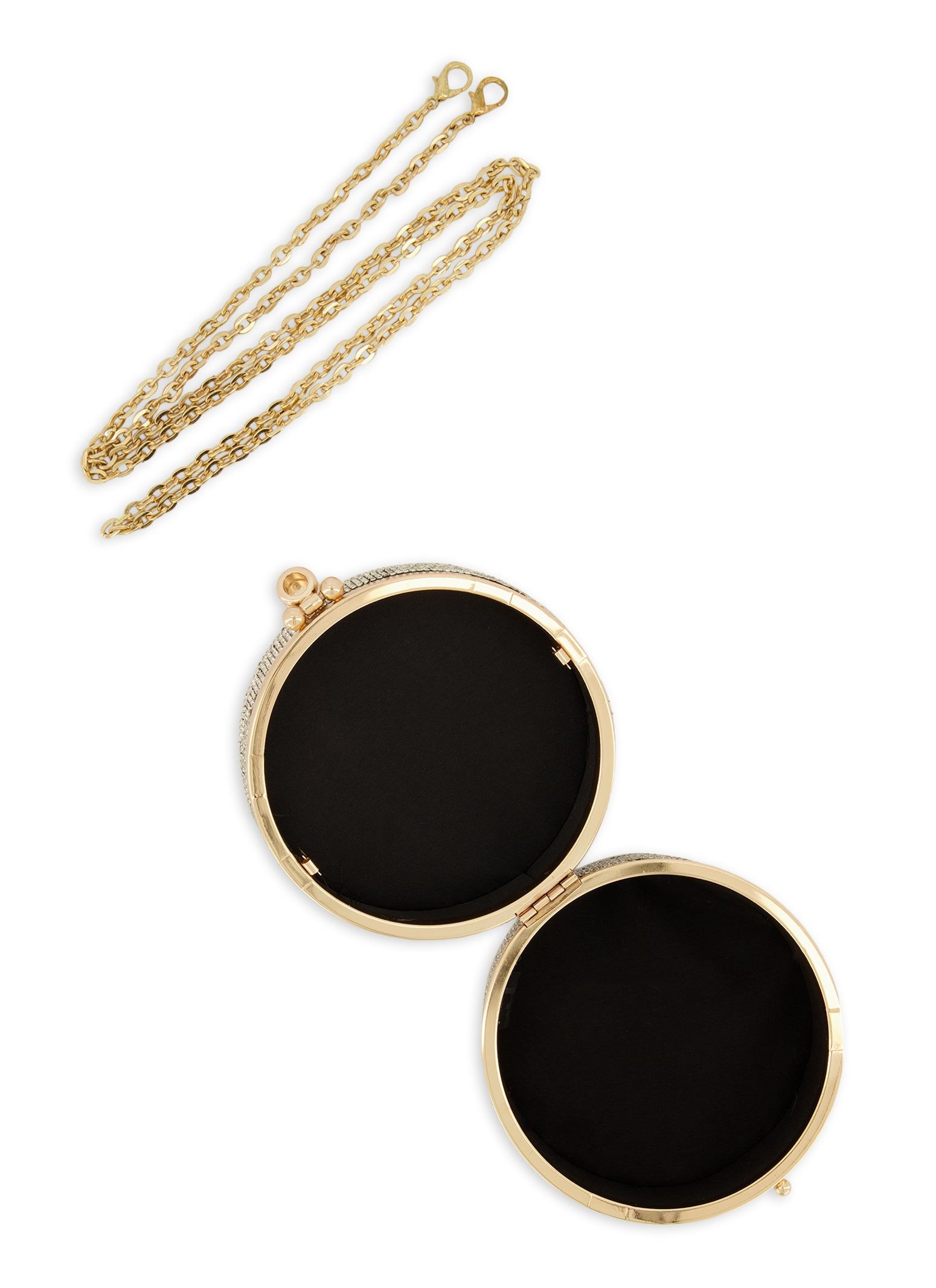 Rhinestone Mini Convertible Cylinder Bag sold by Rainbow product image thumbnail 5