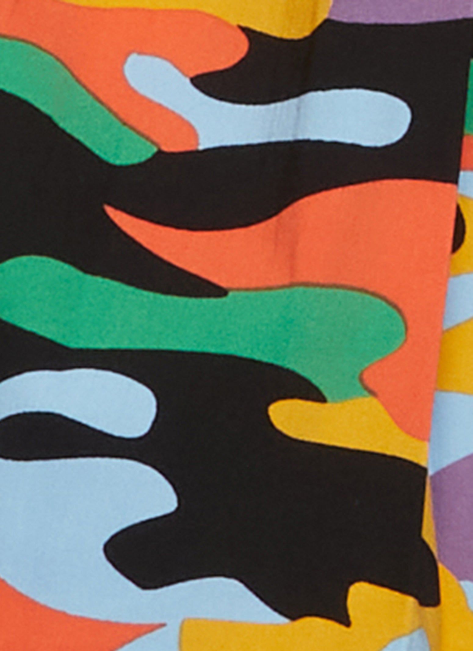 Plus Size Camo Buckle Detail Pleated Skirt sold by Rainbow product image thumbnail 3