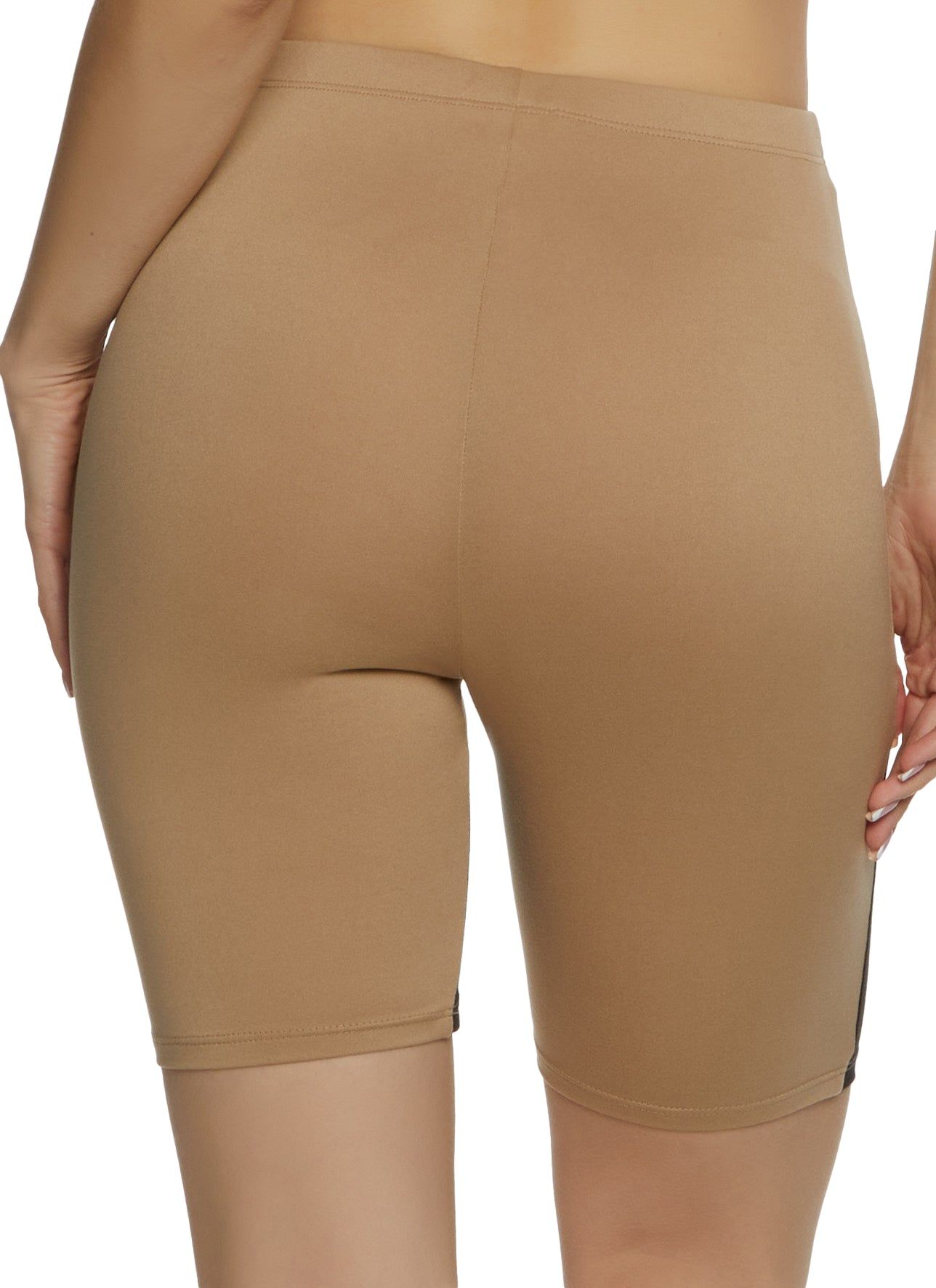 Color Blocked Biker Shorts sold by Rainbow product image thumbnail 2