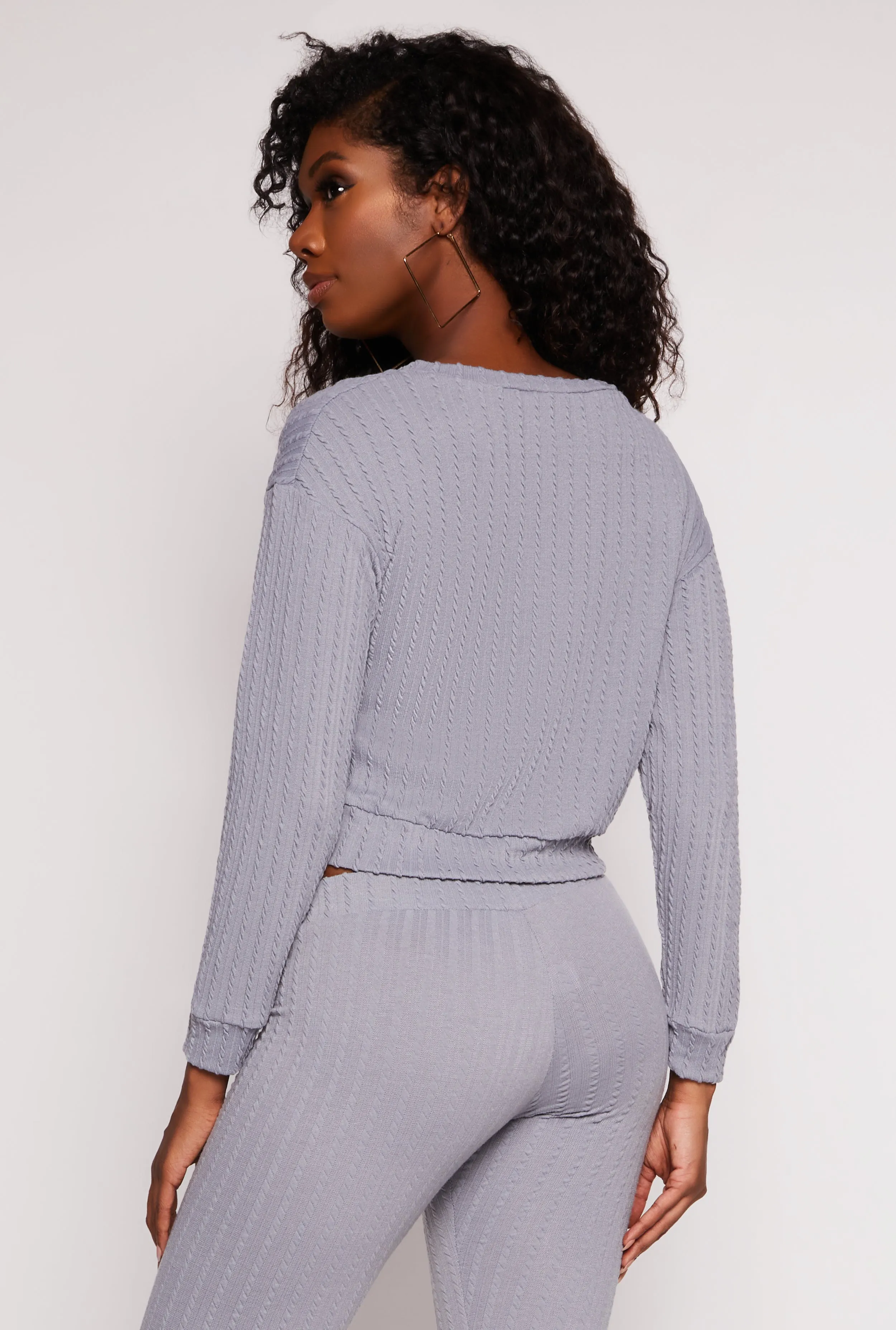 Ribbed Knit Pullover Sweater sold by Rainbow product image thumbnail 3