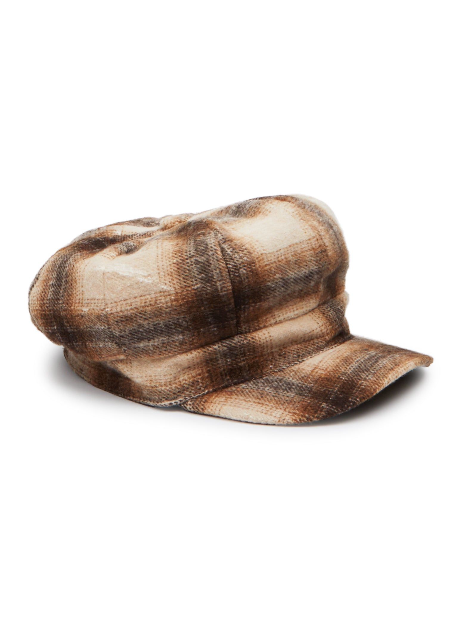 Plaid Faux Wool Cabbie Hat sold by Rainbow product image thumbnail 2