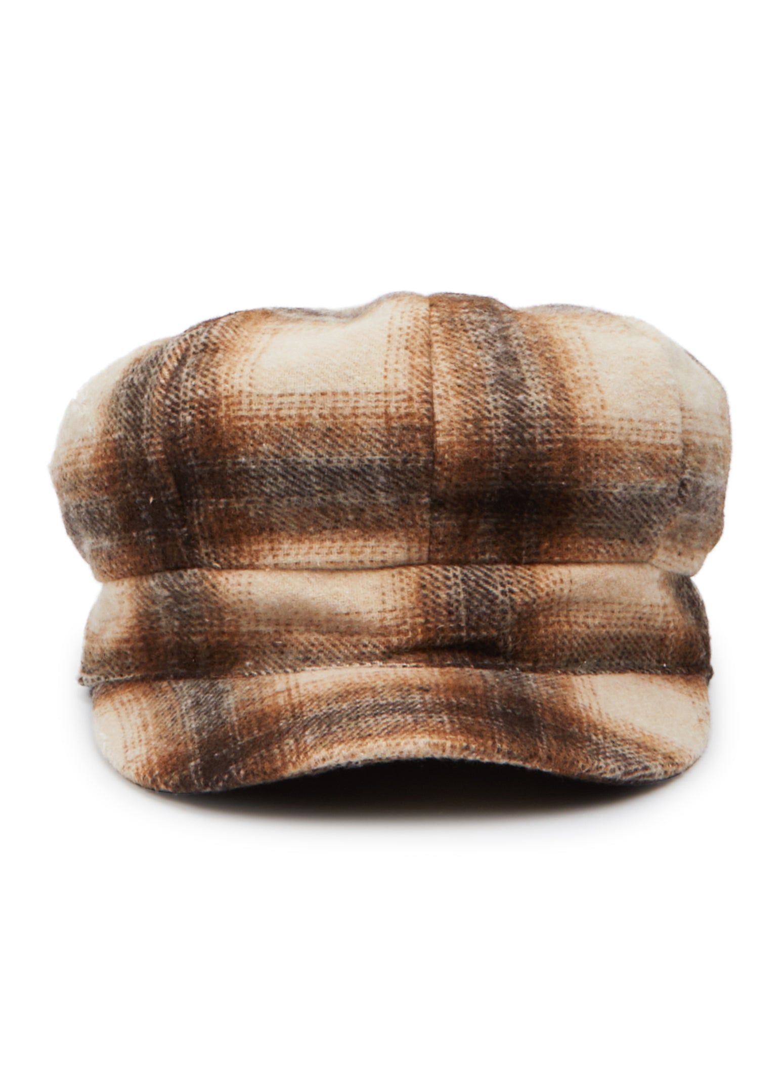 Plaid Faux Wool Cabbie Hat sold by Rainbow product image thumbnail 3