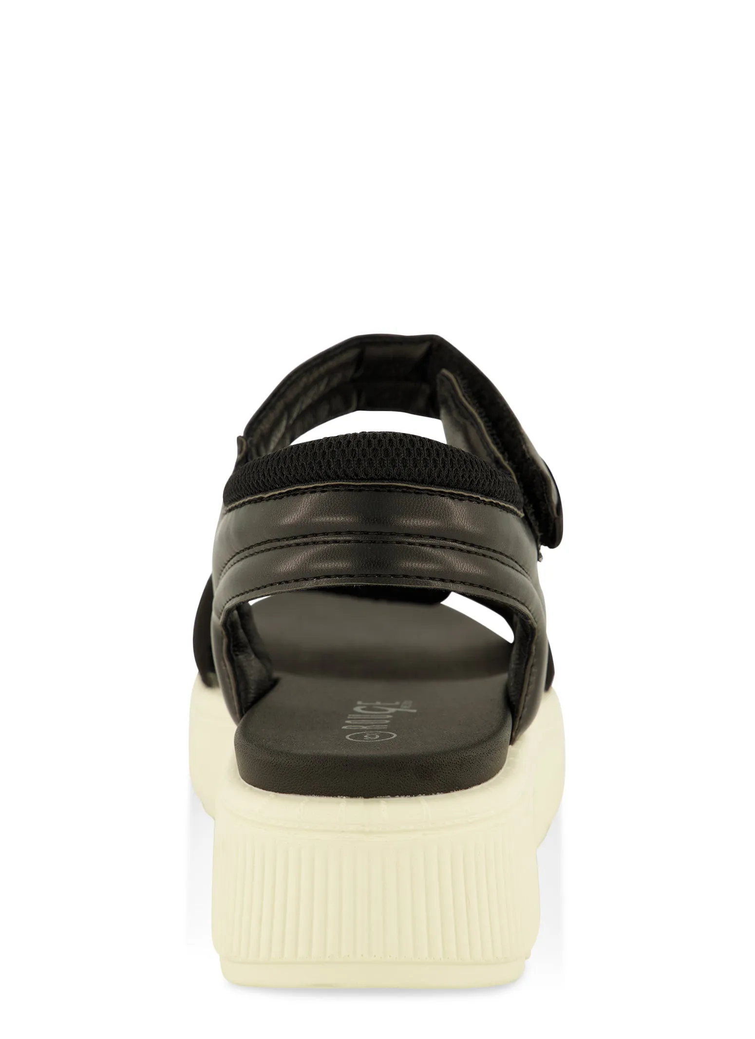 Velcro Band Ankle Strap Platform Sandals sold by Rainbow product image thumbnail 3