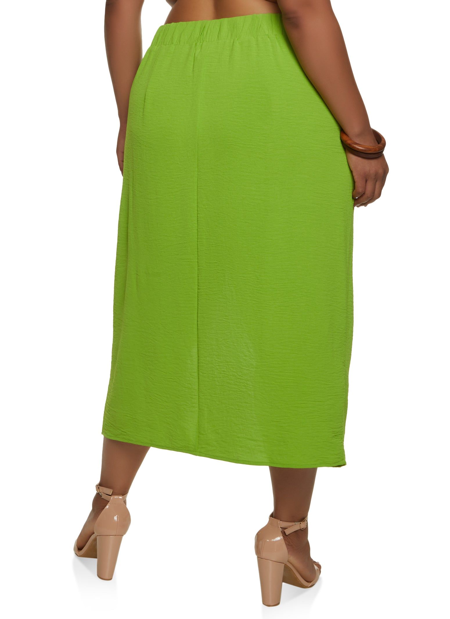 Plus Size Airy Wrap Skirt sold by Rainbow product image thumbnail 2