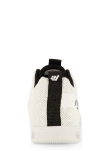 Lace Up Textured Knit Athletic Sneakers sold by Rainbow