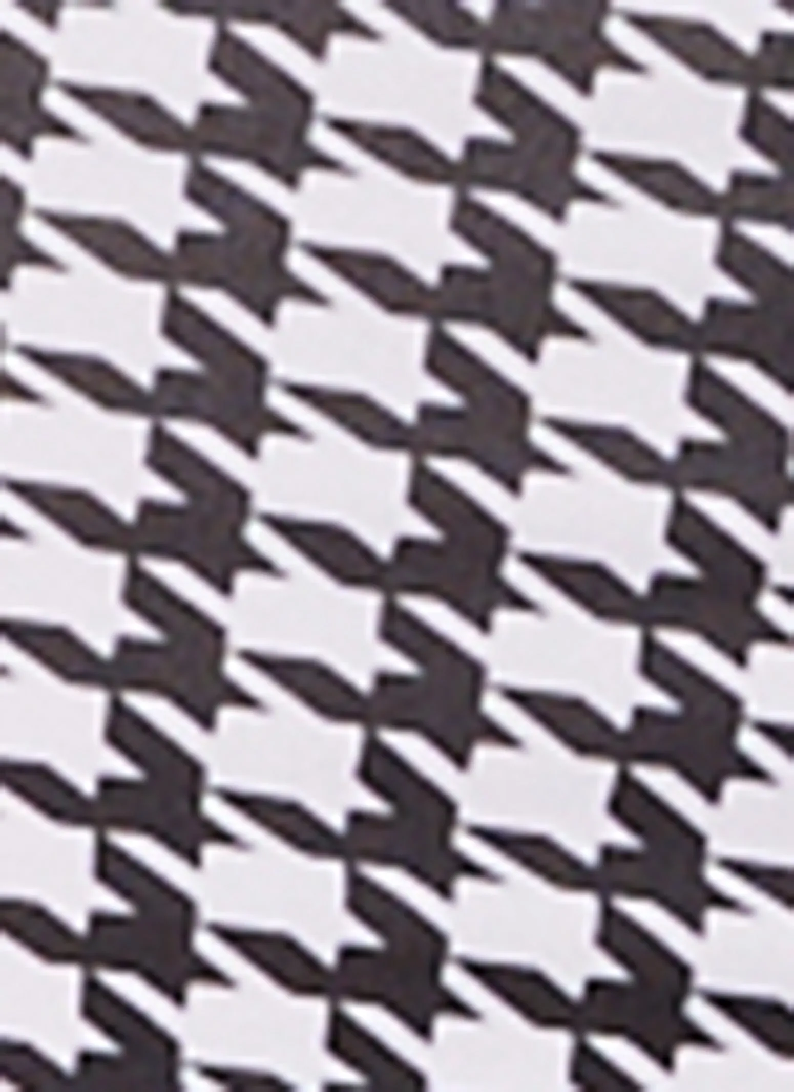 Houndstooth Mock Neck T Shirt Dress sold by Rainbow product image thumbnail 4