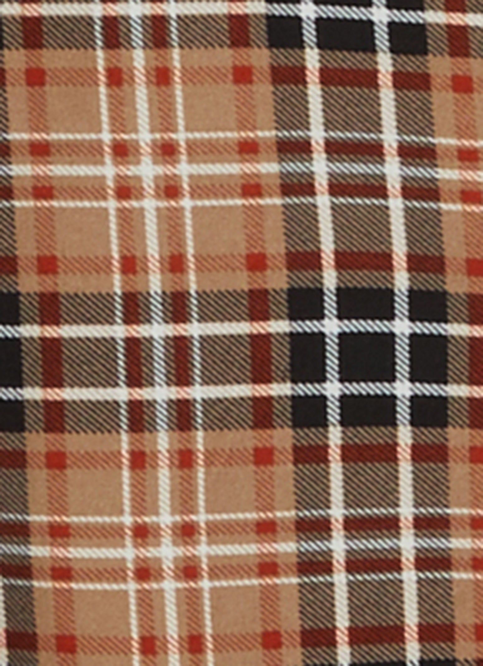 Plus Size Plaid Tie Waist Shirt Dress sold by Rainbow product image thumbnail 4