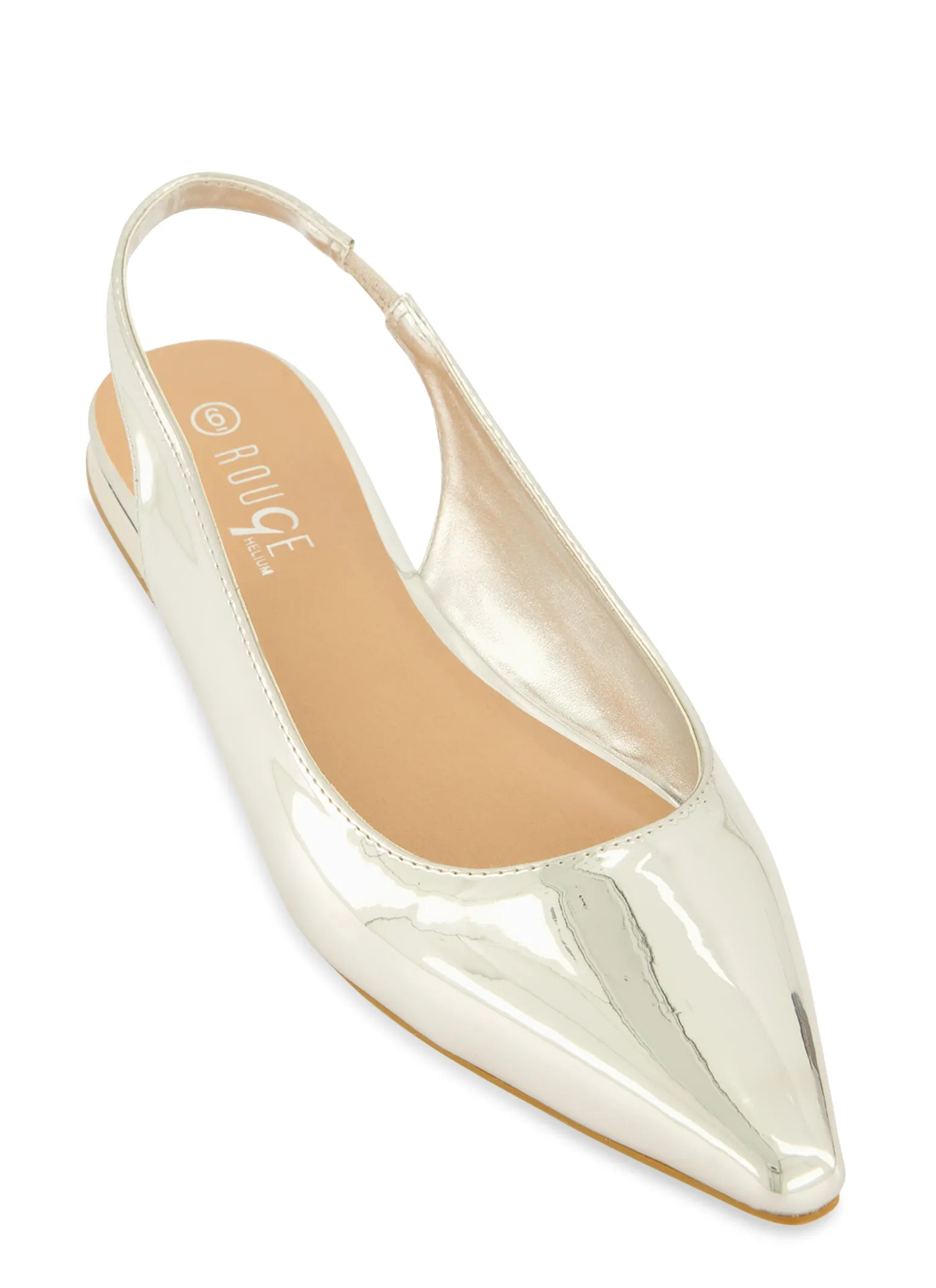 Pointed Toe Slingback Flats sold by Rainbow