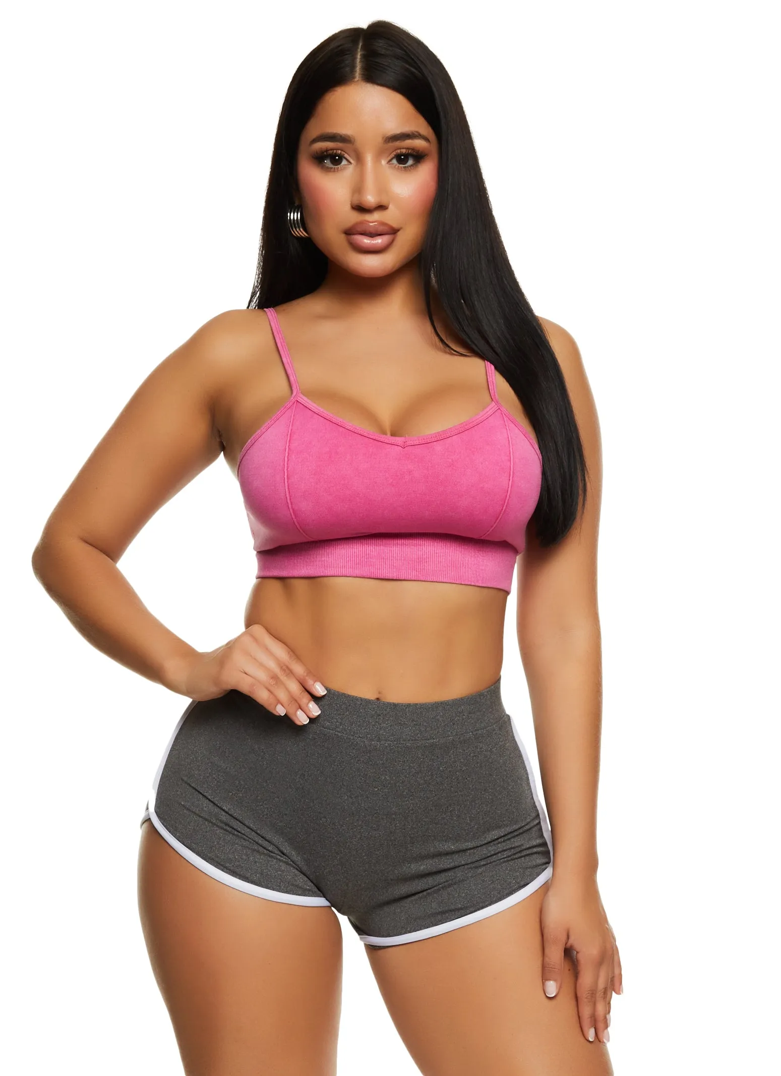 Acid Wash Cropped Cami sold by Rainbow product image thumbnail 2