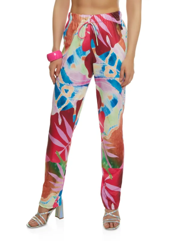 Printed High Waisted Pants sold by Rainbow