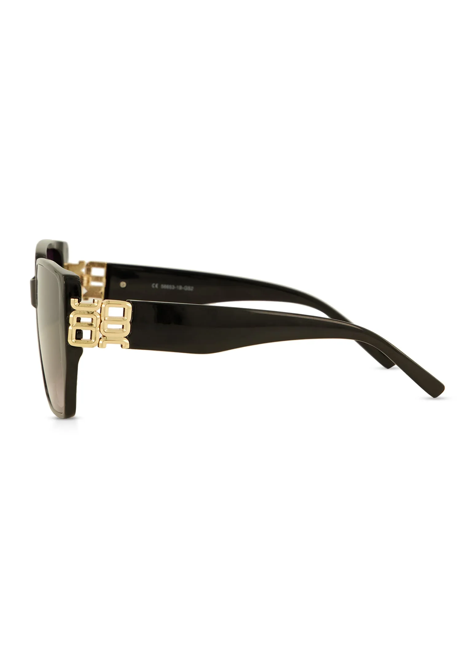 Metallic Temple Detail Sunglasses sold by Rainbow product image thumbnail 3