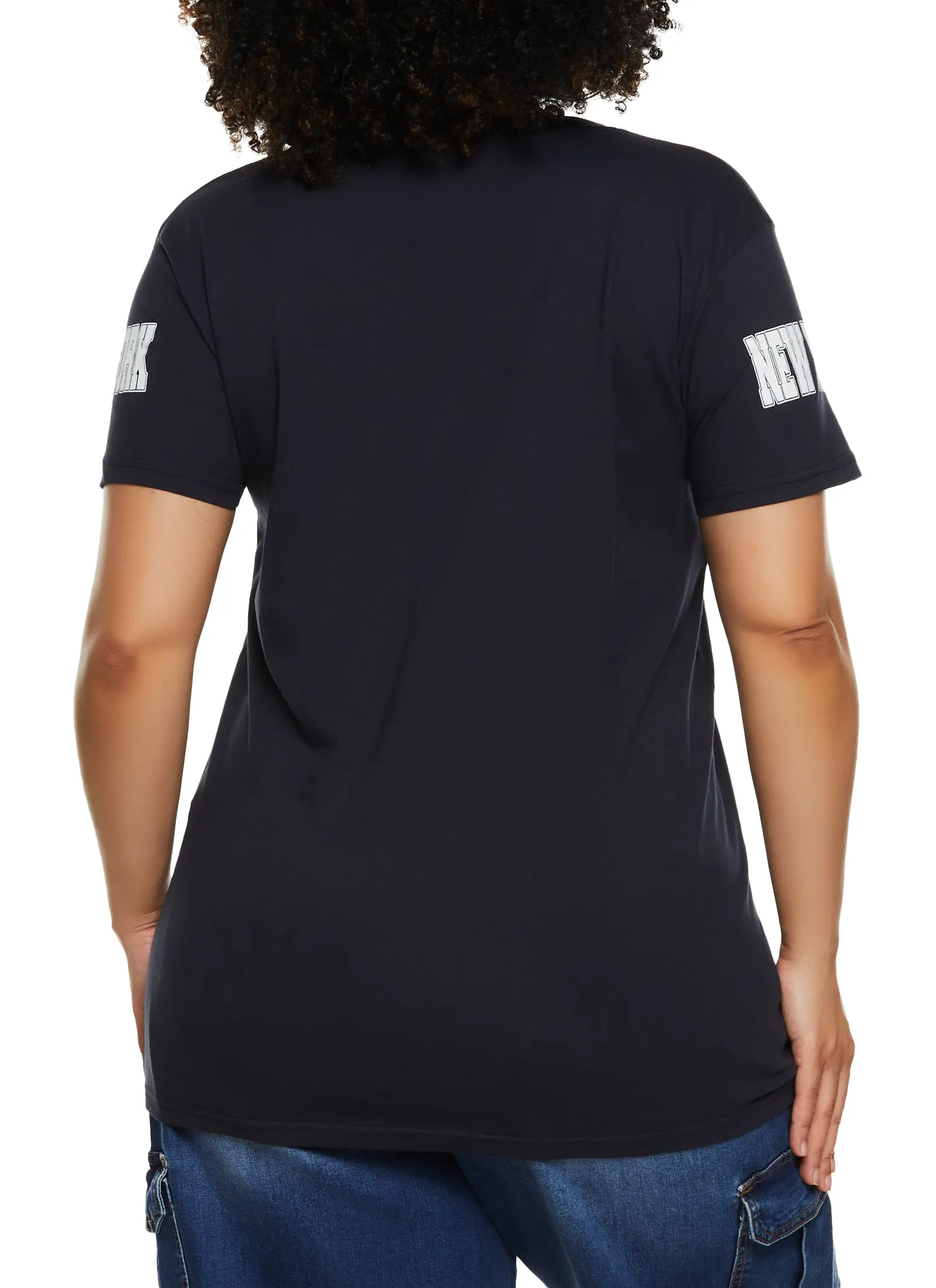 Plus Size New York Graphic Tee sold by Rainbow product image thumbnail 3