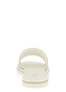 Rhinestone Studded Slide Sandals sold by Rainbow