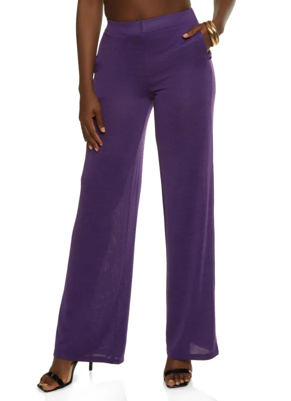 Solid Flared Pants sold by Rainbow