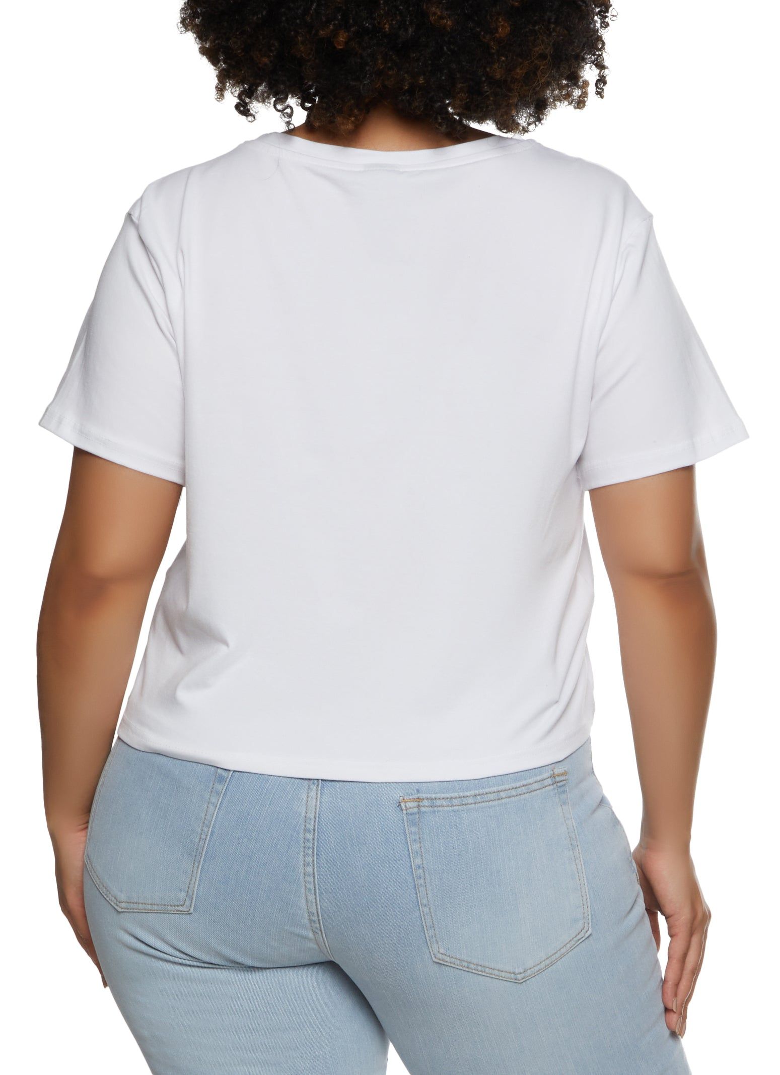 Plus Size Im Blessed Rhinestone Tee sold by Rainbow product image thumbnail 2