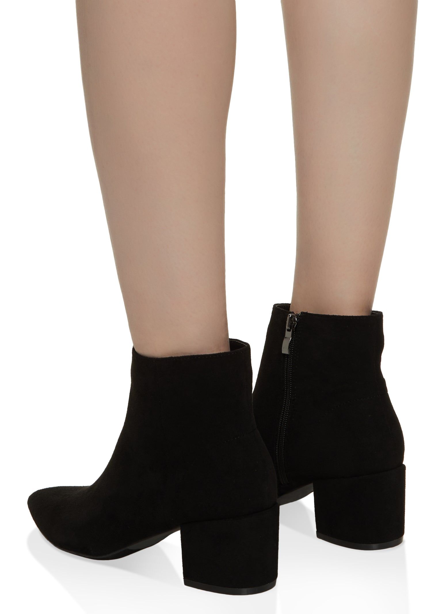 Pointed Toe Mid Heel Booties sold by Rainbow product image thumbnail 3