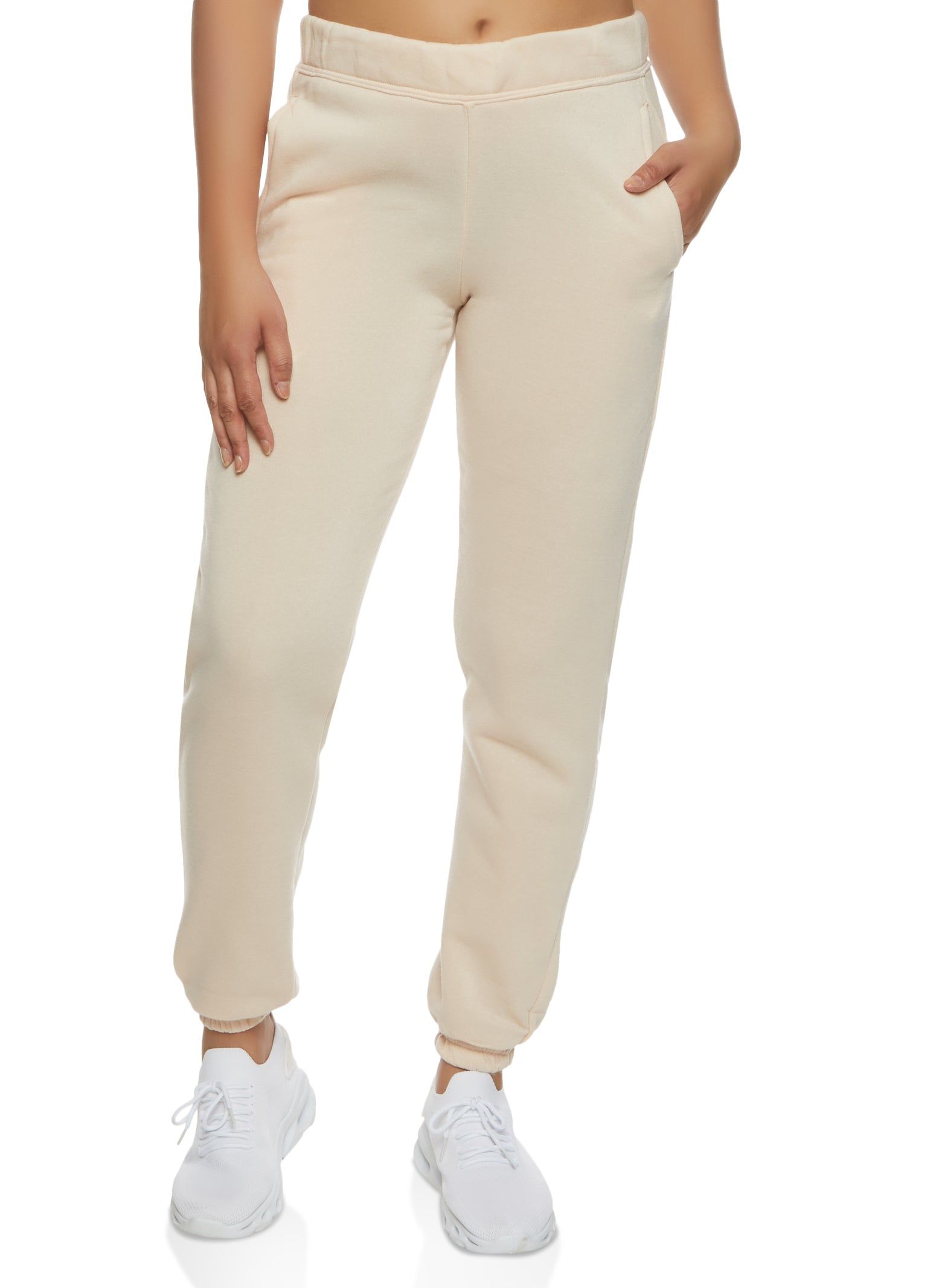 Fleece High Waisted Sweatpants sold by Rainbow