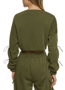 Toggle Drawstring Hem Pullover Hoodie sold by Rainbow