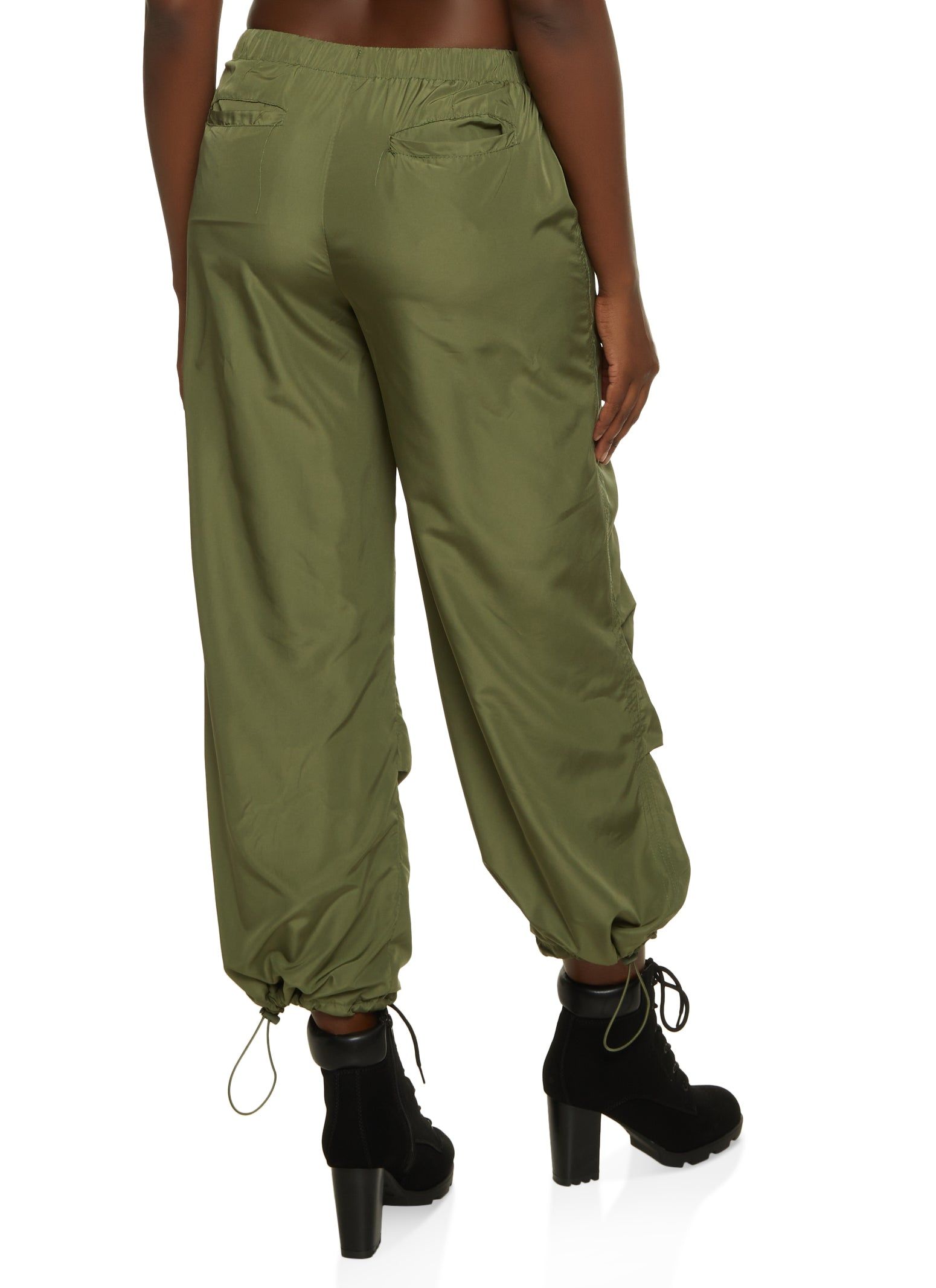 Jersey Mesh Lined Nylon Joggers sold by Rainbow product image thumbnail 3