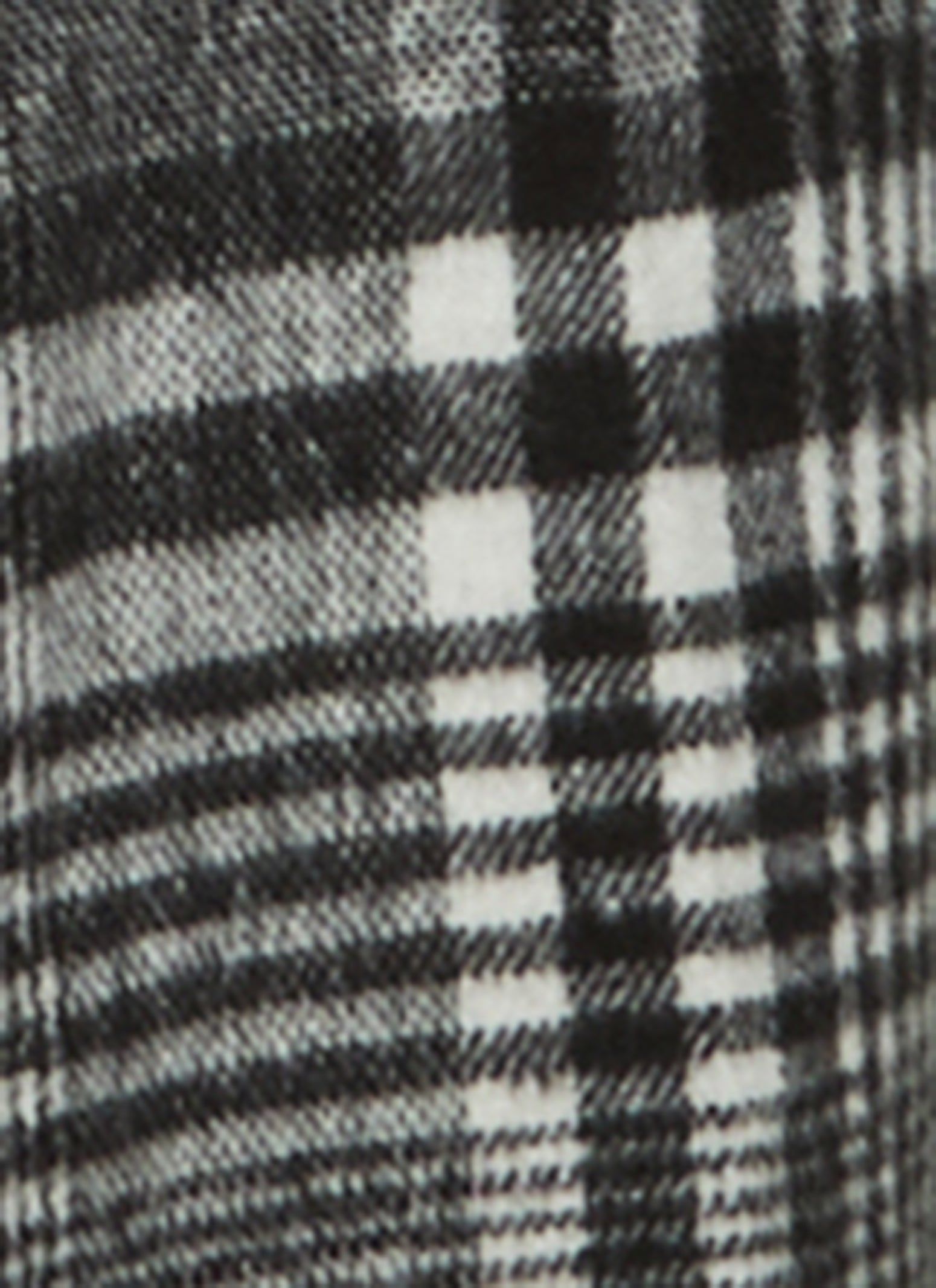 Plus Size Brushed Knit Plaid Belted Longline Shacket sold by Rainbow product image thumbnail 4