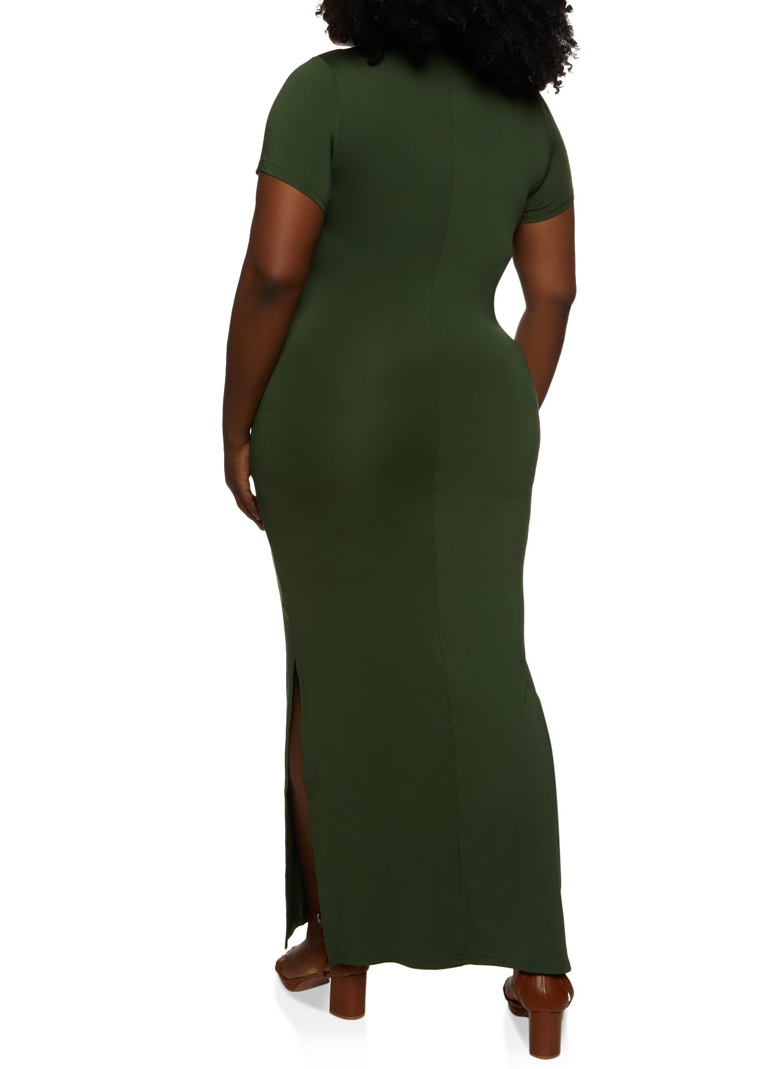Plus Size T Shirt Maxi Dress sold by Rainbow product image thumbnail 3