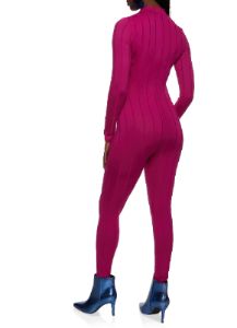 Long Sleeve Zip Neck Catsuit sold by Rainbow