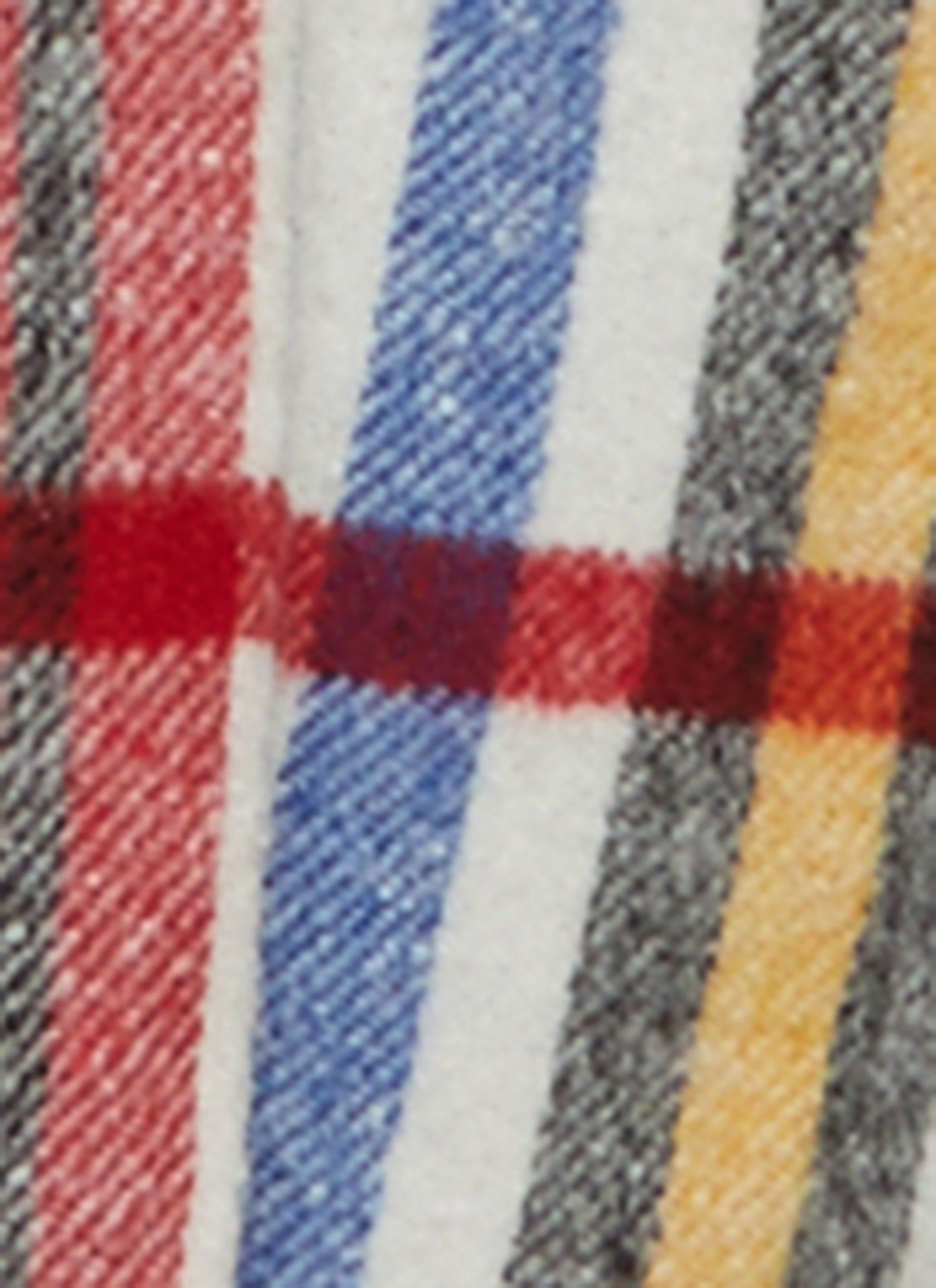 Plus Size Plaid Sherpa Lined Hooded Longline Shacket sold by Rainbow product image thumbnail 4