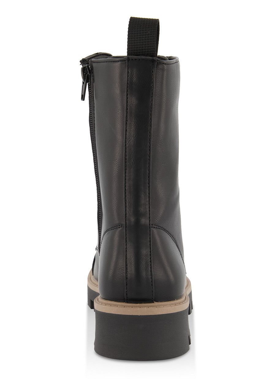 Platform Combat Lace Up Boots sold by Rainbow product image thumbnail 3