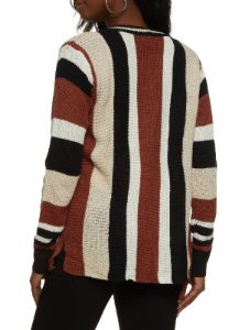 Striped Pocket Cardigan sold by Rainbow