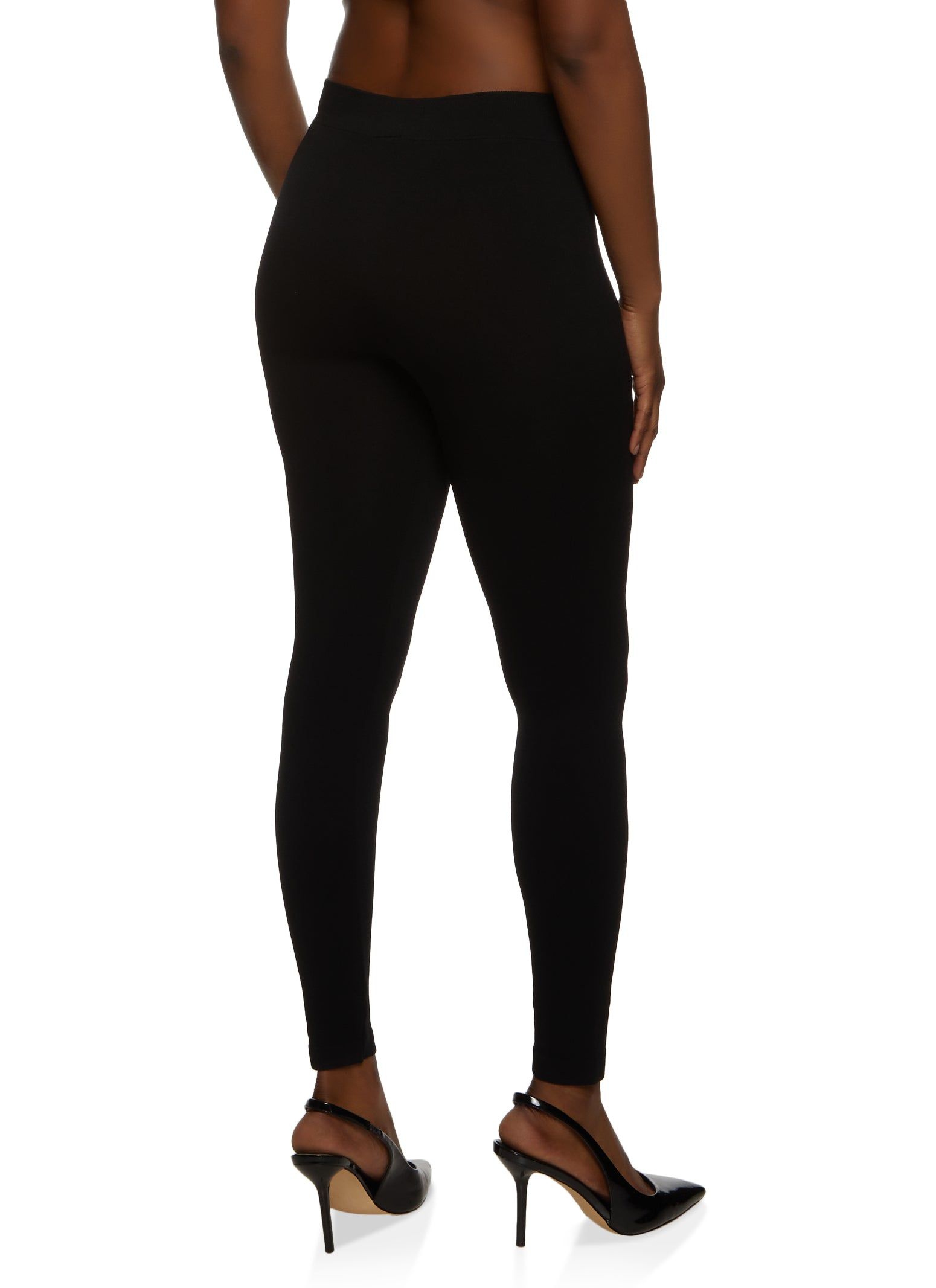 High Waisted Seamless Basic Leggings sold by Rainbow product image thumbnail 2