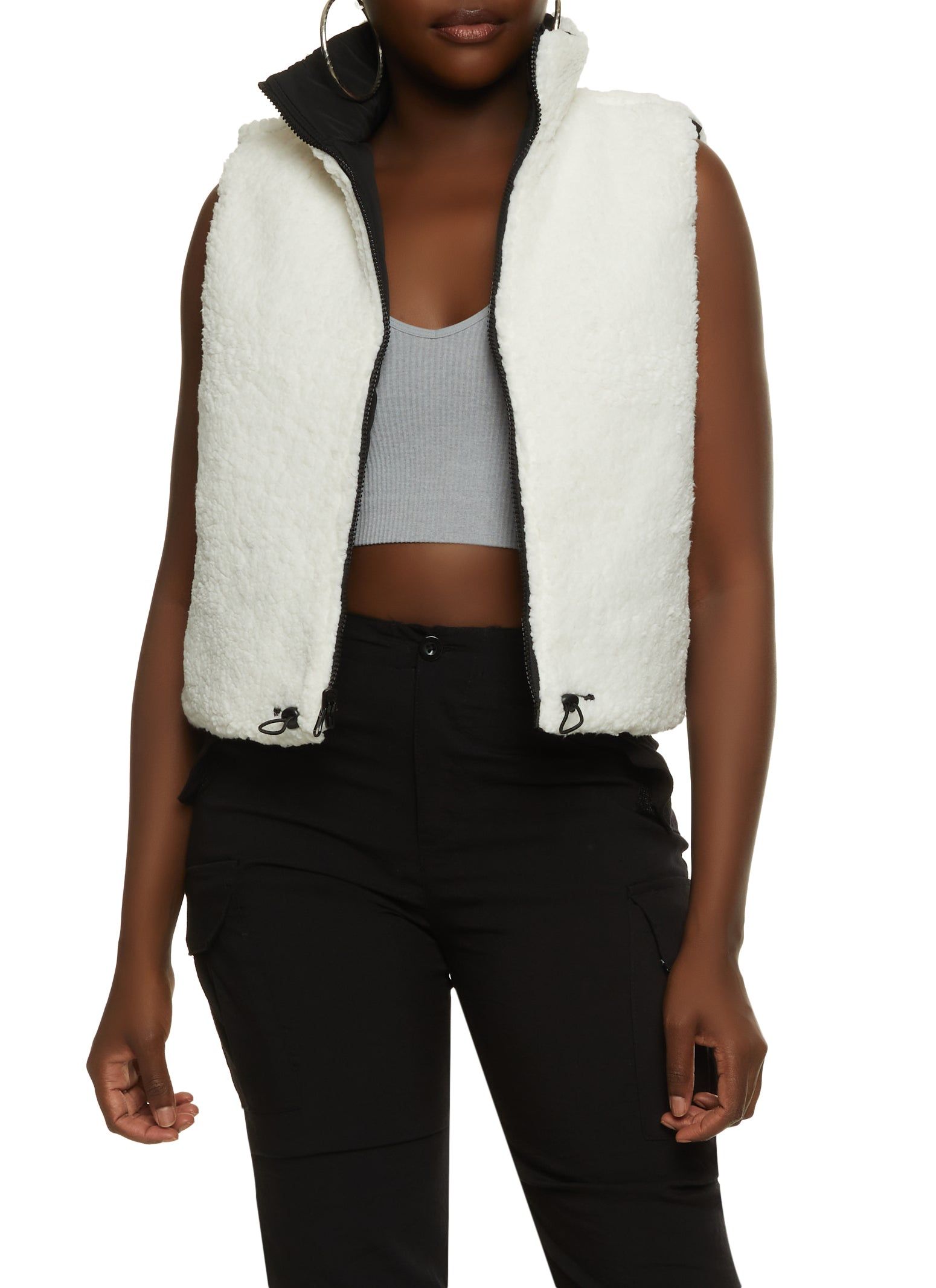 Reversible Sherpa Vest sold by Rainbow product image thumbnail 3