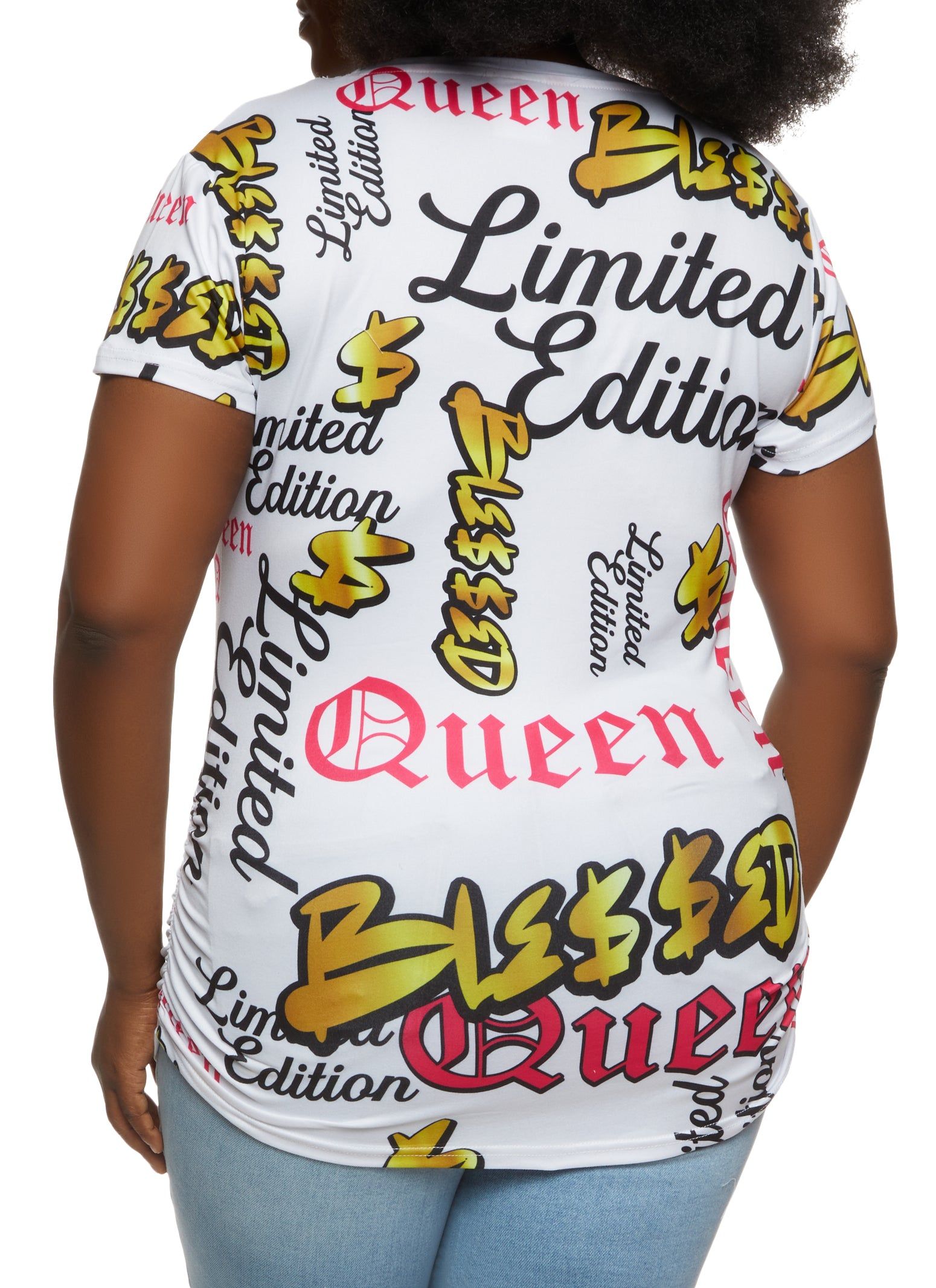 Plus Size Limited Edition Graphic Print Tee sold by Rainbow product image thumbnail 2