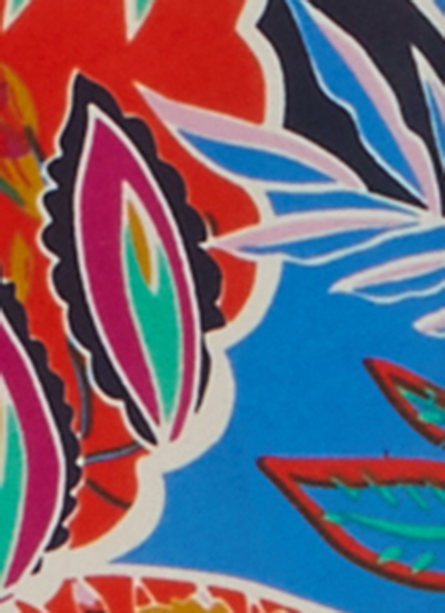 Plus Size Floral Mixed Print Maxi Skirt sold by Rainbow product image thumbnail 3