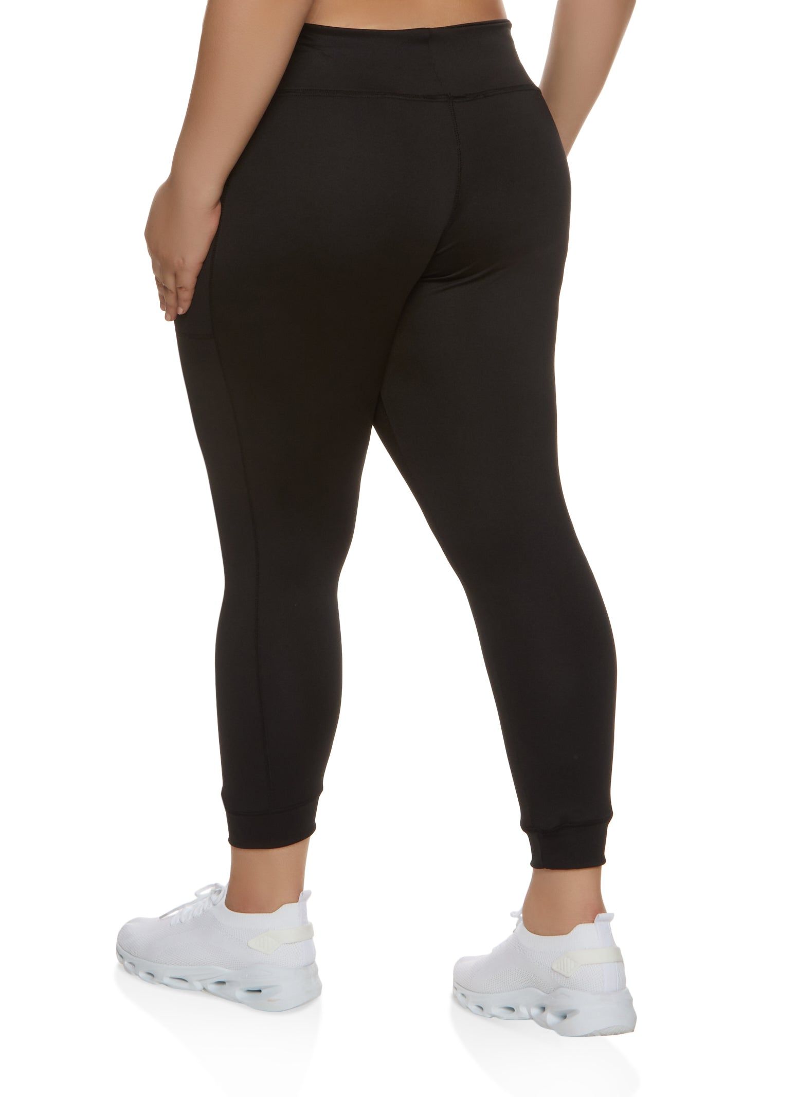 Plus Size Cell Phone Pocket Active Leggings sold by Rainbow product image thumbnail 2